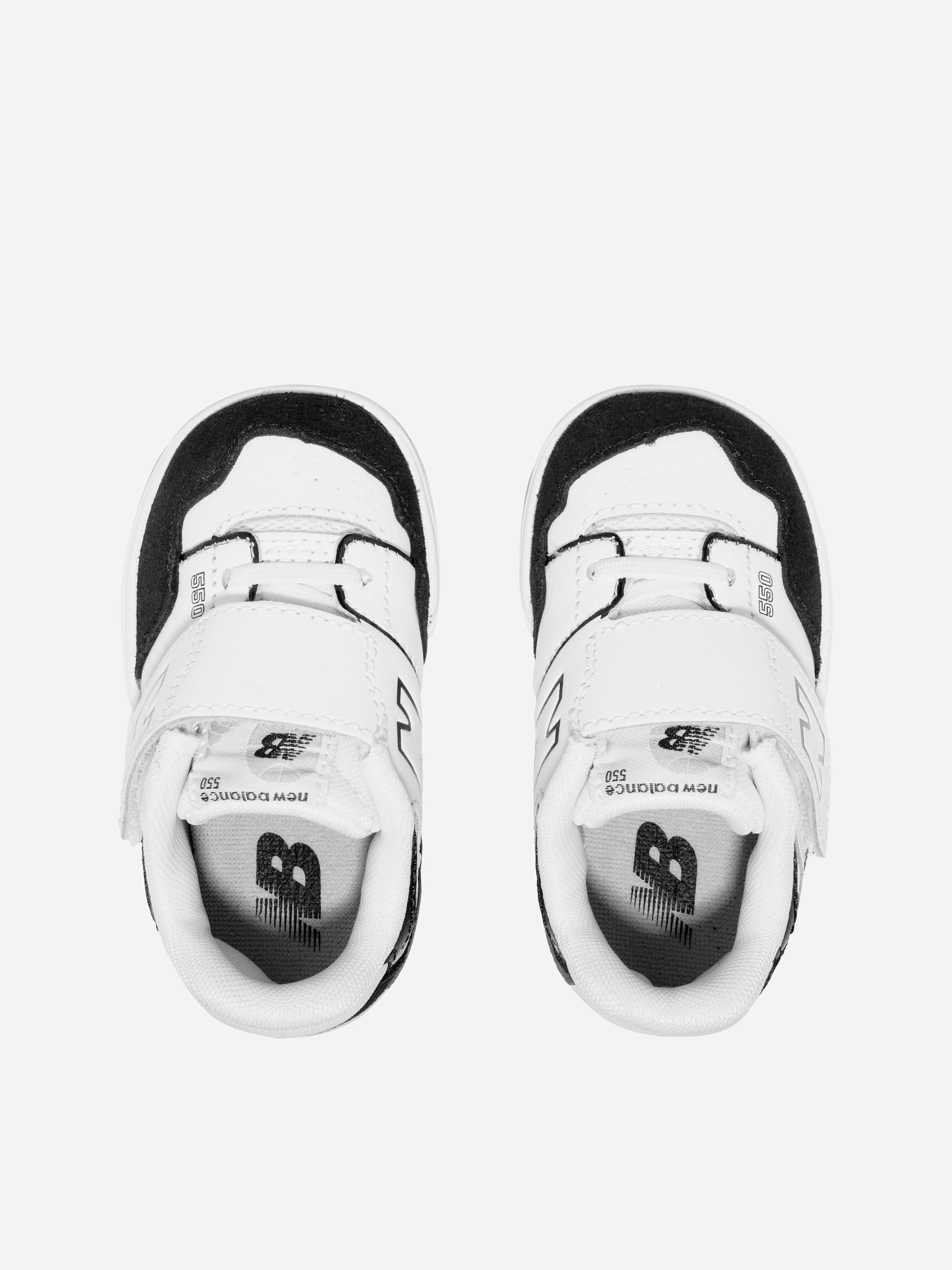 Luxury Tote Bag With Gold Hardware New Balance Kids 550 Logo Trainers in Black