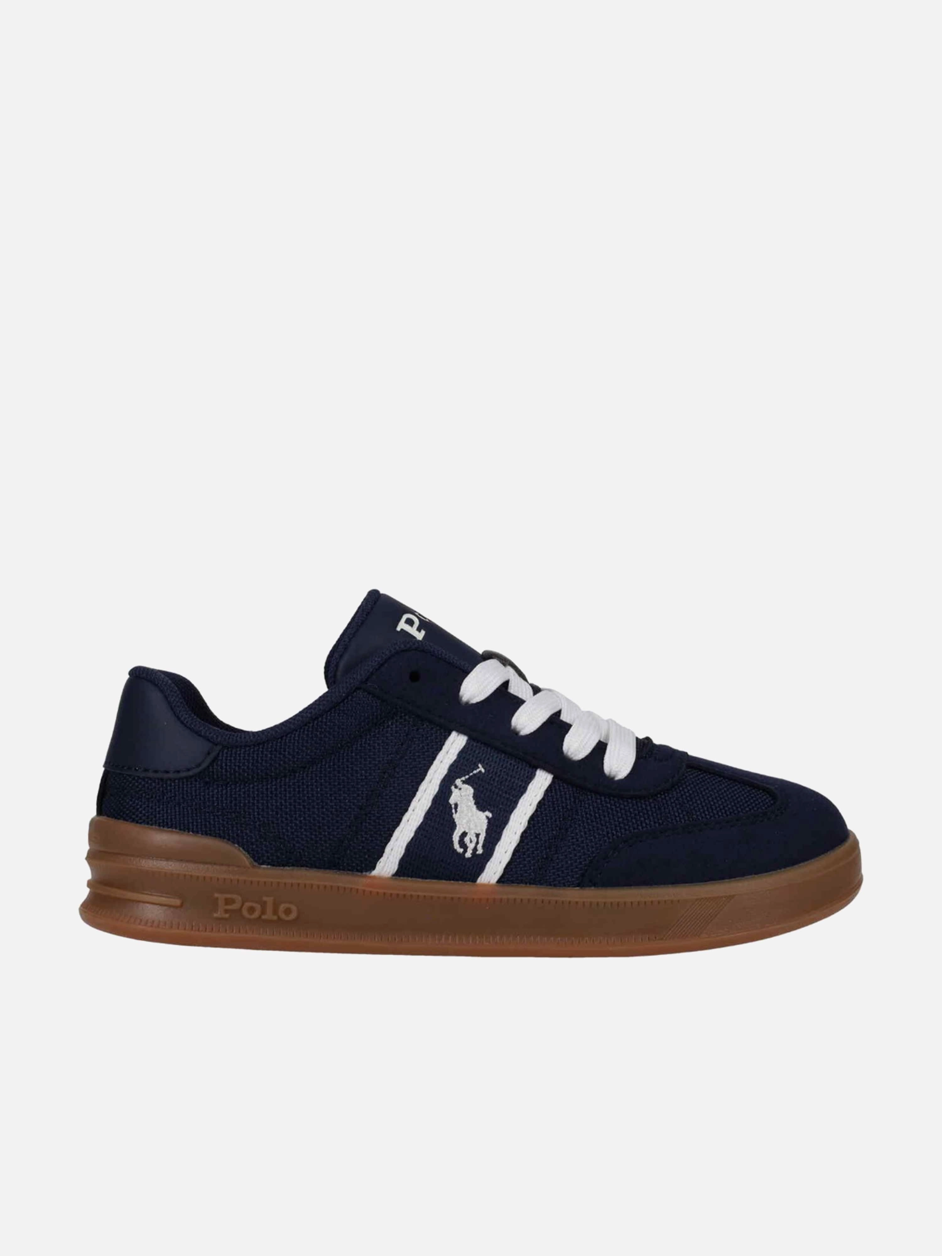 Portable & Rechargeable Easy-to-clean discount Ralph Lauren Boys Heritage Court III T-Toe Trainers in Navy Progressive offer