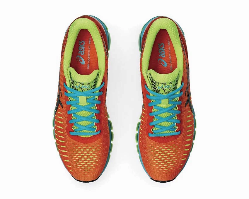 Effortlessly Cool Asics Gel Quantum 360 I "Habanero"