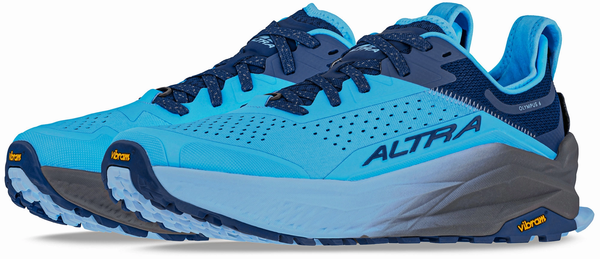 Adaptable For Any Setting Altra Olympus 6 Mens Trail Running Shoes - Blue