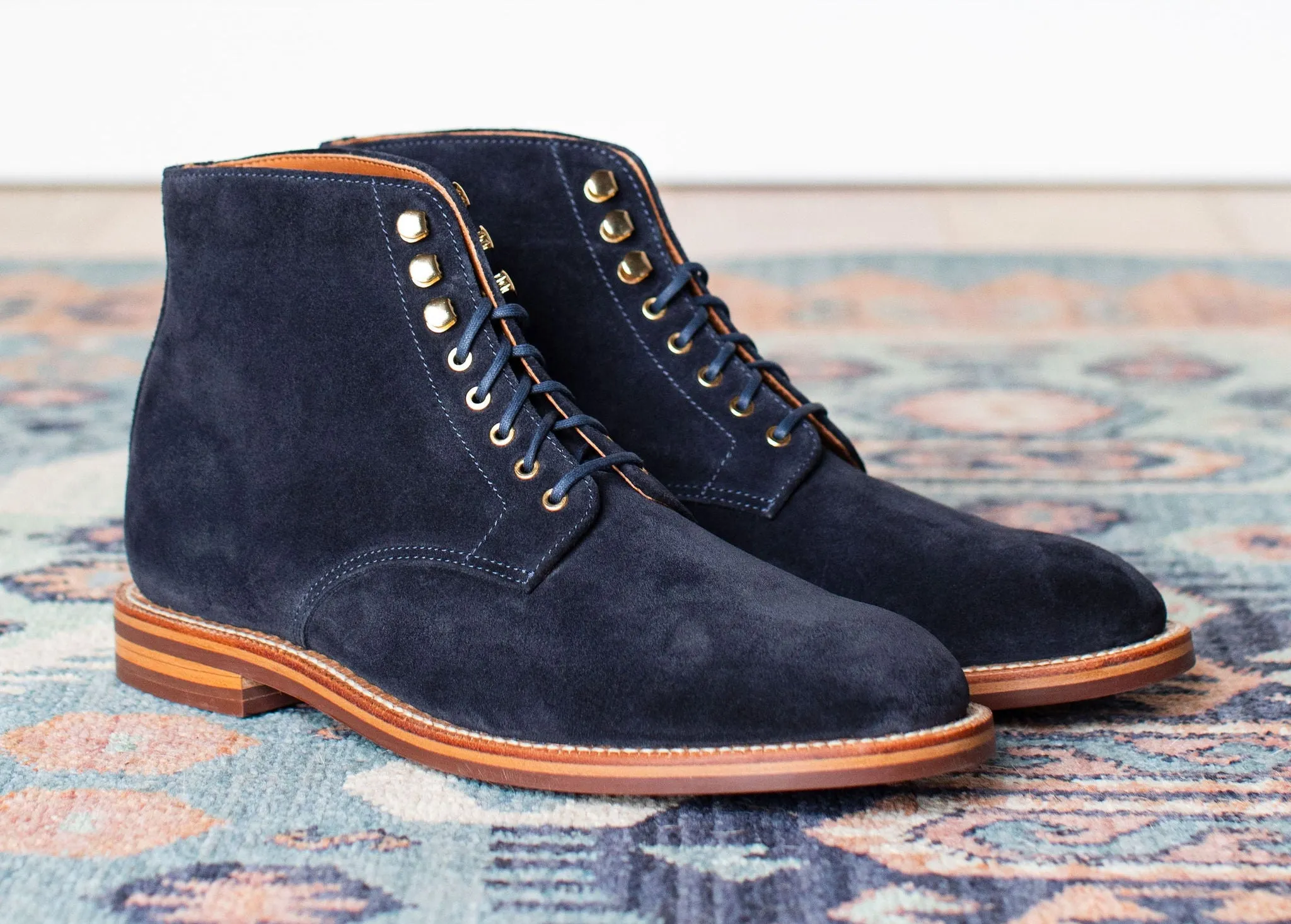 Edward Boot Midnight Suede