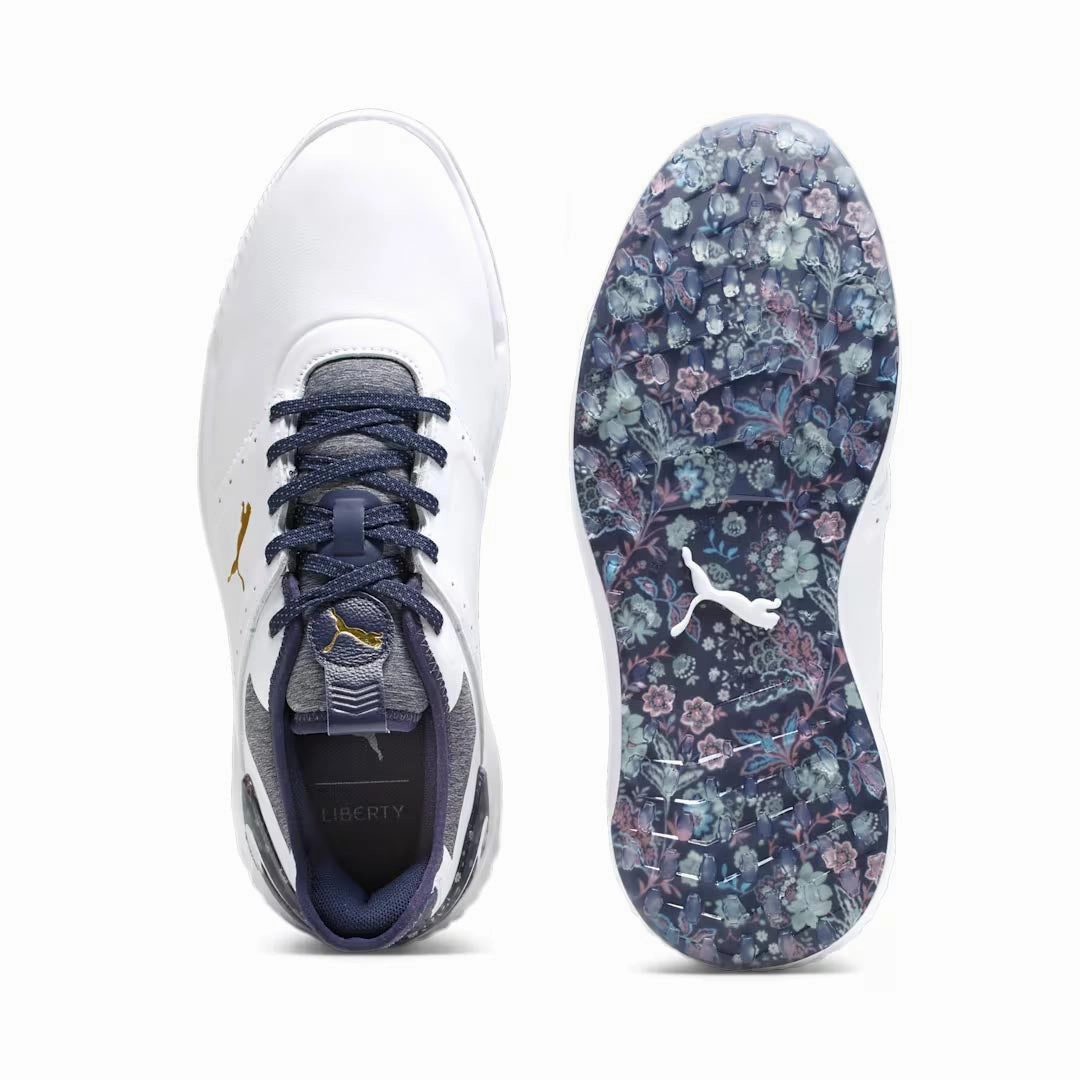 Experience The Best Puma - Men's Puma x LIBERTY Ignite Elevate Golf Shoes (379342 01) Travel-Friendly