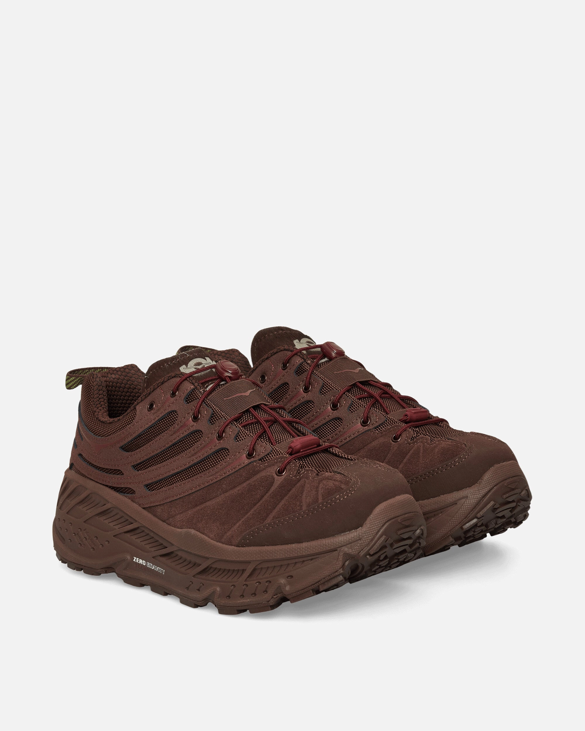 Durable, Fold-Over Flap, Polyester Elite Terrain System Stinson EVO OG Sneakers Cold Brew / Varsity Burgundy