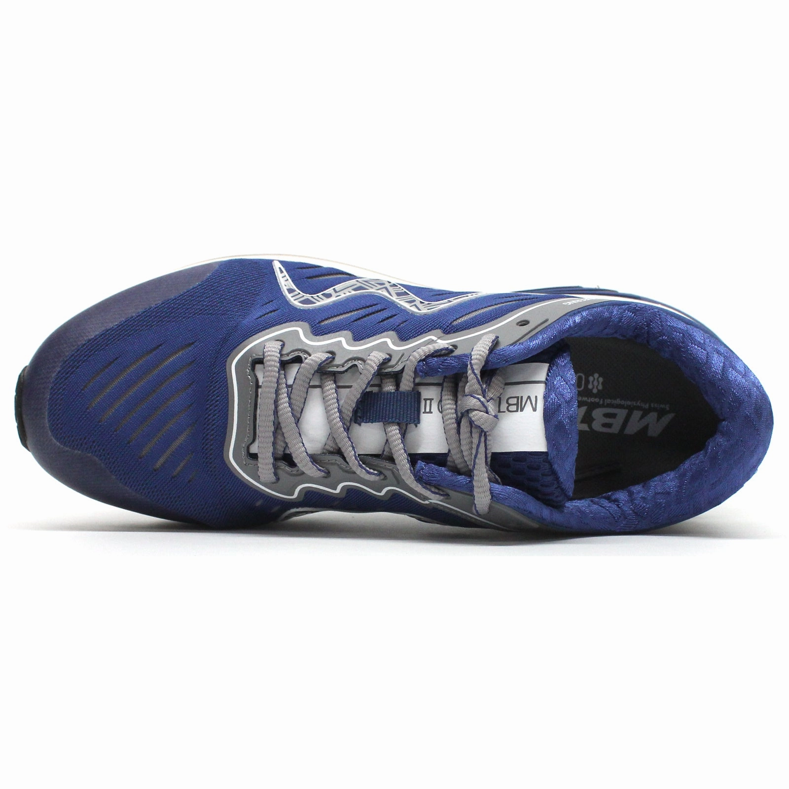 Soft And Breathable, Ideal For Travel, Where Comfort Meets Performance MBT 2000 II Leather Textile Women's Running Navy Trainers