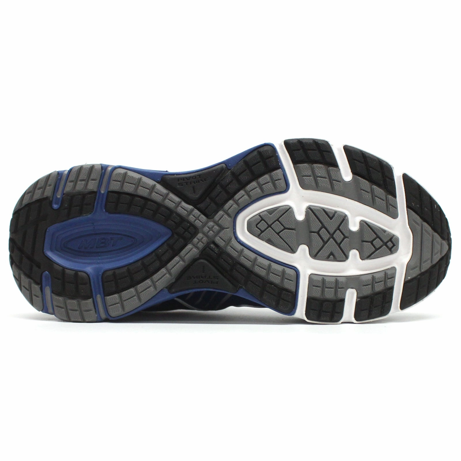 Trendy And Practical MBT 2000 II Leather Textile Women's Running Navy Trainers