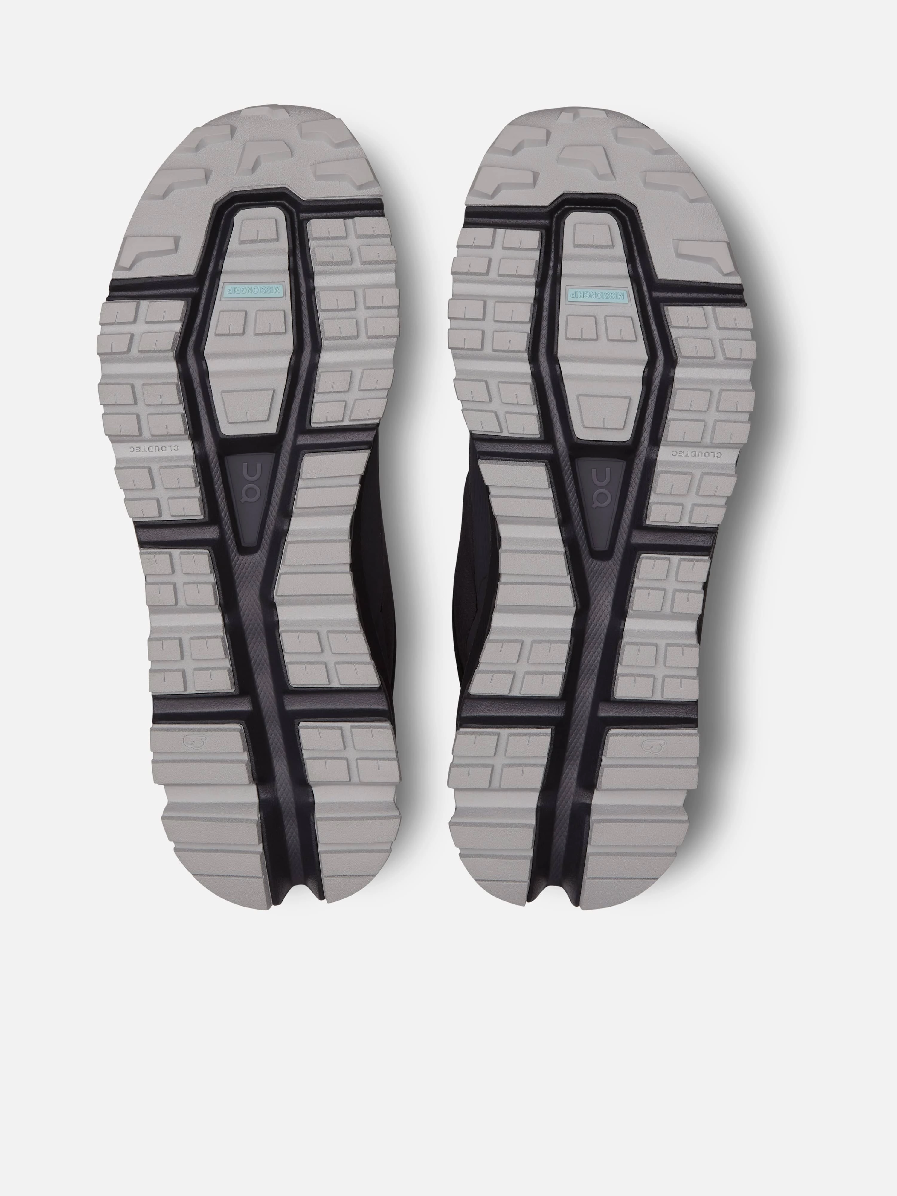 On-The-Go Friendly On Running Kids Cloudhero Mid Waterproof Trainers in Black Hardware Detail
