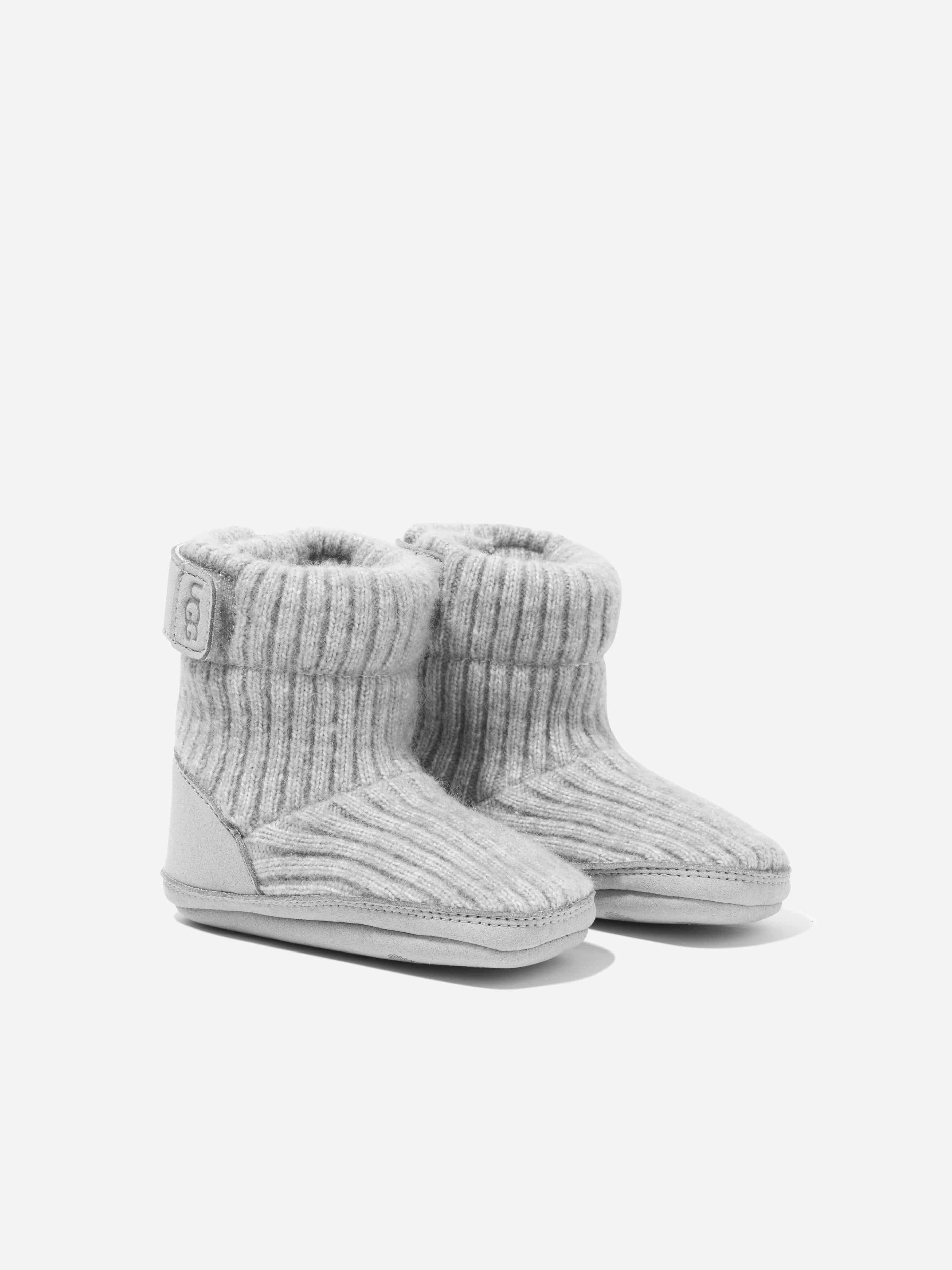 Retro, Ready To Ship, No-Fuss Design UGG Baby Skylar Boots in Grey