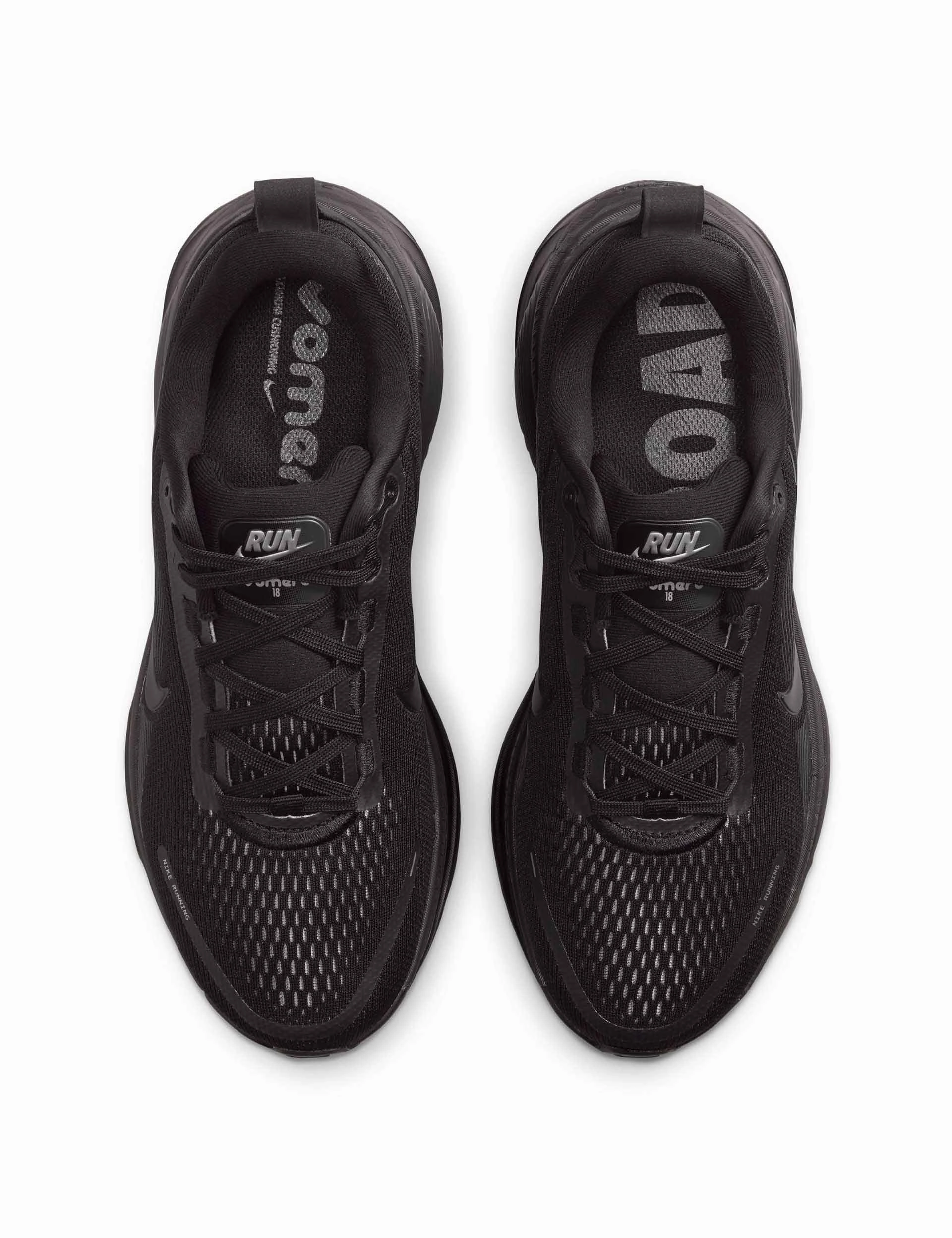 Vomero 18 Running Shoes - Black/Dark Smoke Grey/Light Smoke Grey Perfect Fit, Vintage Leather Shoulder Bag, Your Ideal Choice