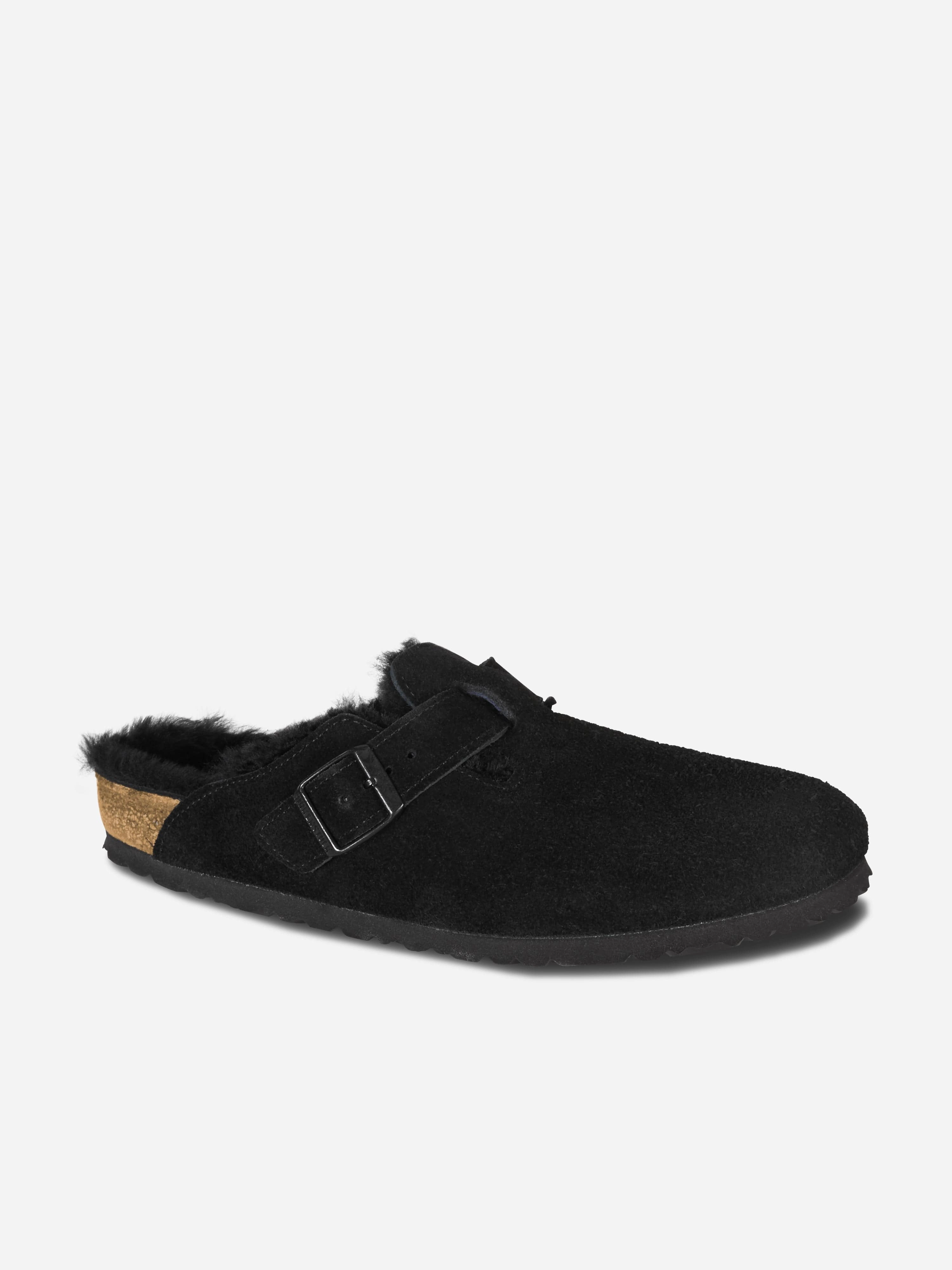 Expandable Weekend Duffel Bag, Experience The Best BIRKENSTOCK Boston Shearling Suede Clogs in Black