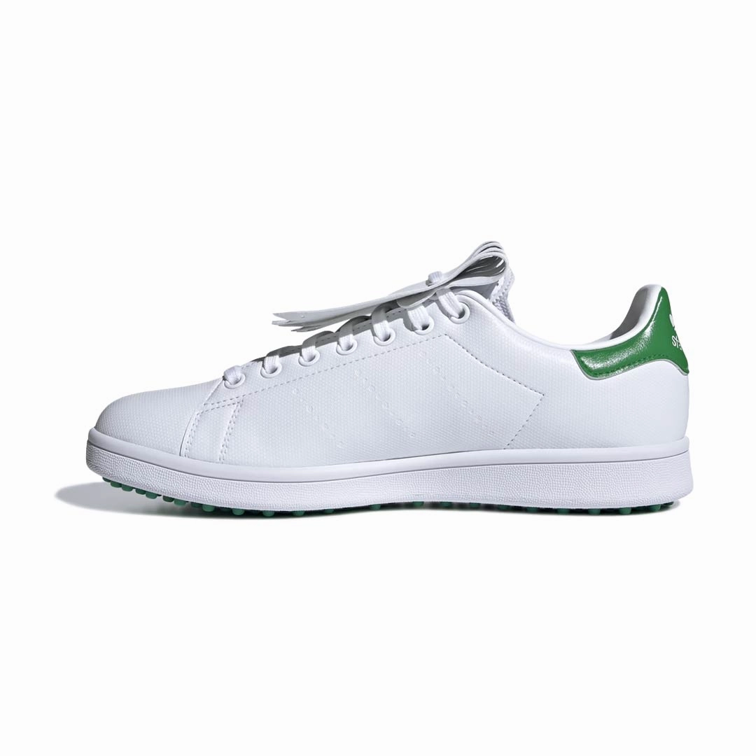 adidas - Men's Stan Smith Primegreen Spikeless Golf Shoes (Q46252) High-End Evening Clutch Purse, Just Dropped, Next-Level Gear