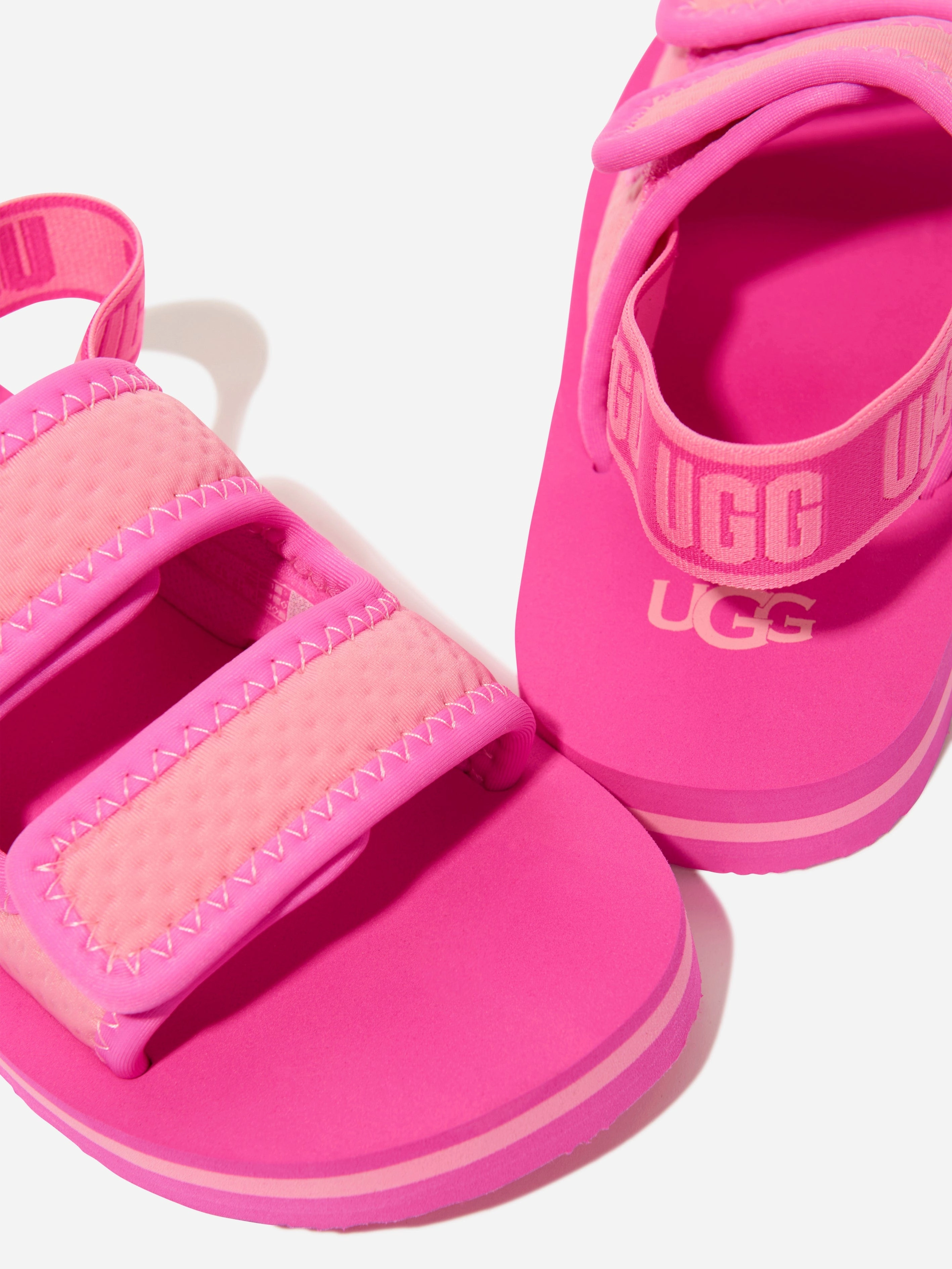 Luxury Tote Bag With Gold Hardware, MenS Travel Shoulder Bag UGG Girls Lennon Slingback Sandals in Pink