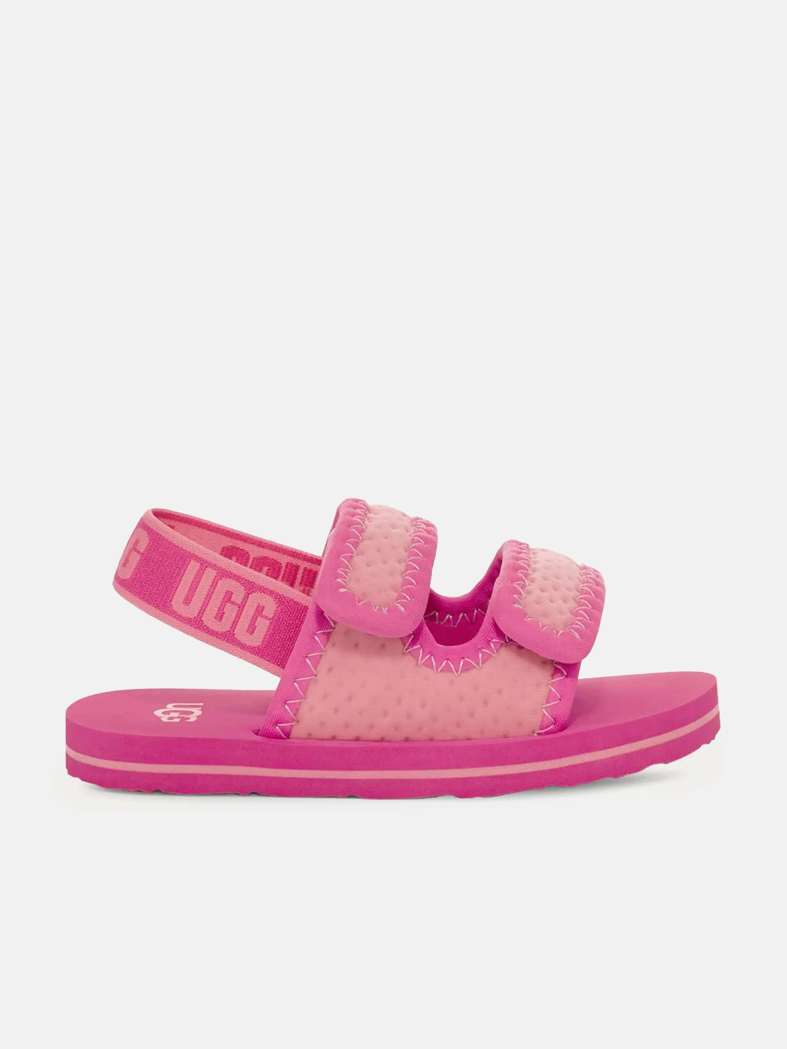 Be First In Line UGG Girls Lennon Slingback Sandals in Pink