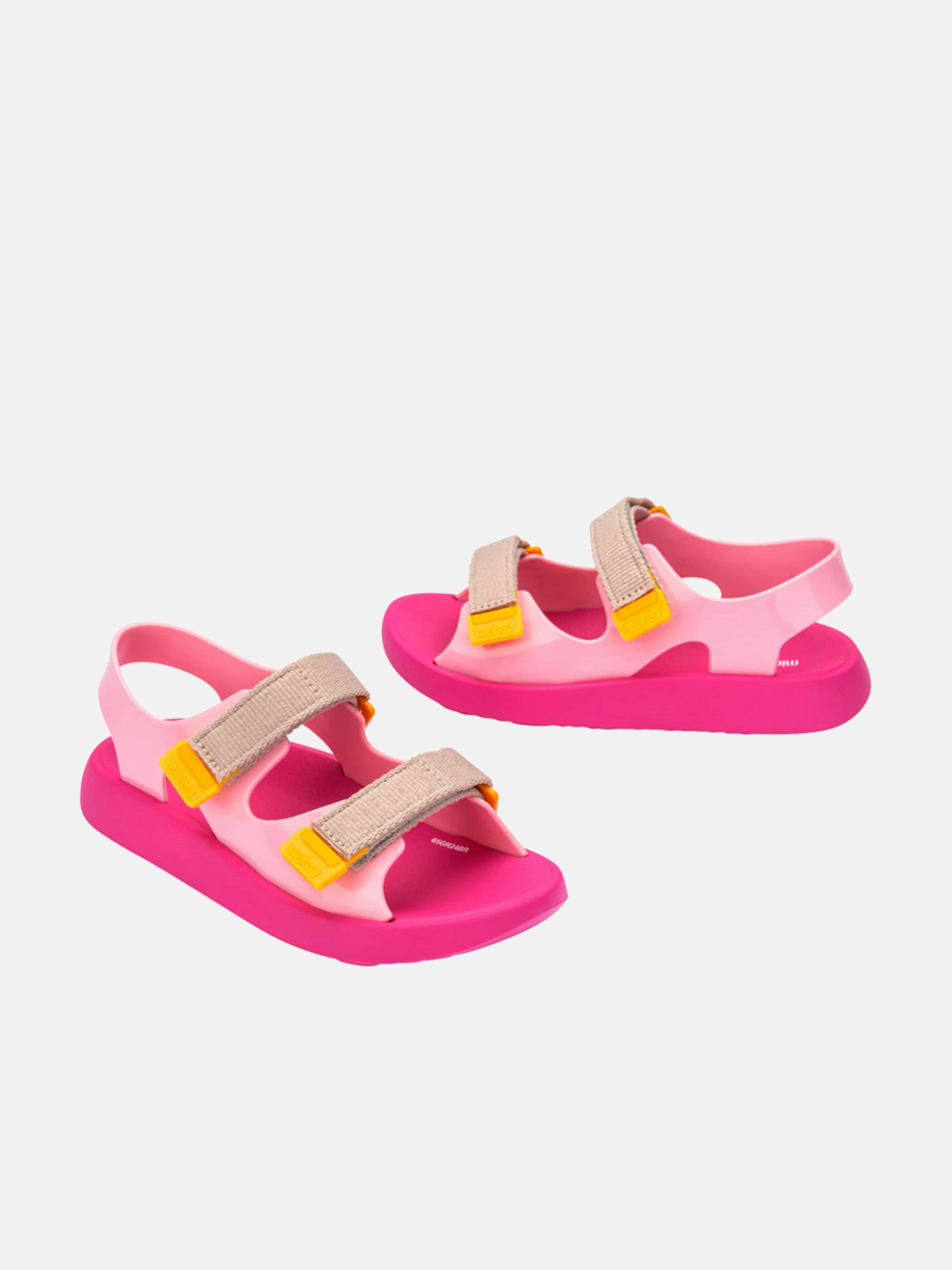 Girls Mix Sandals in Pink Utilitarian