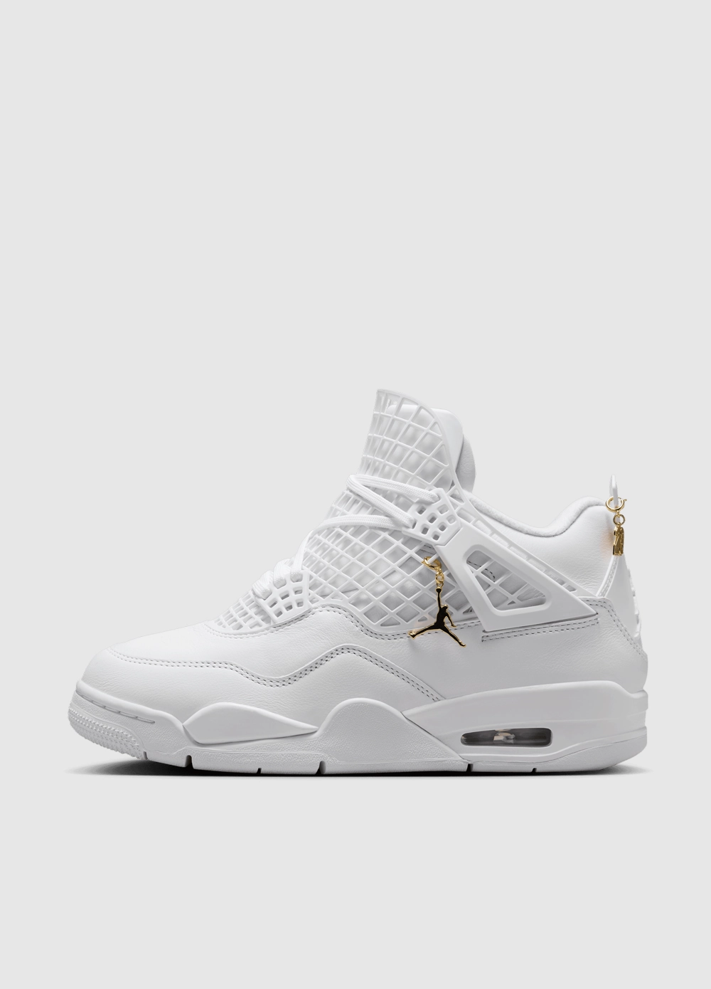 Women's Air Jordan 4 Net 'Triple White' Sneakers Seamless Style, Explore The Collection