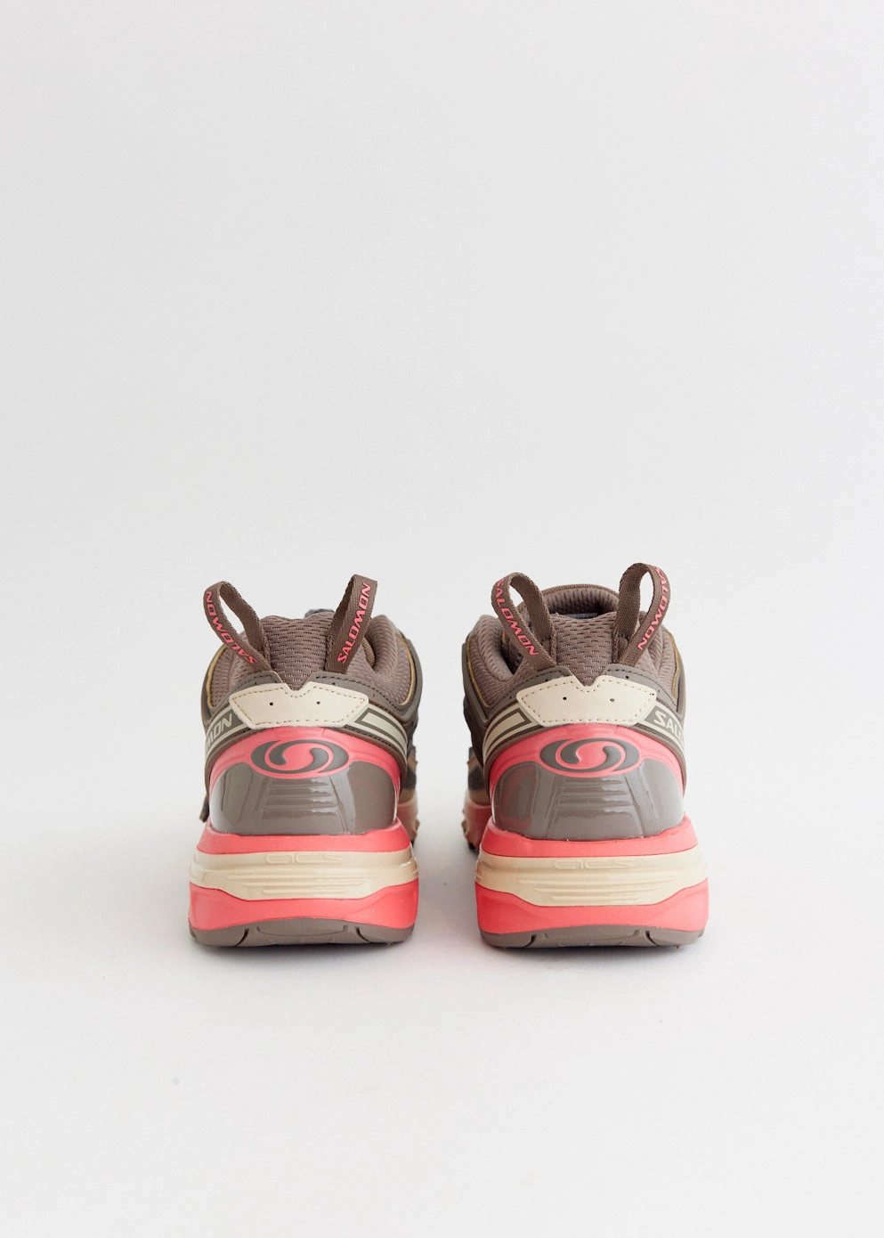 Quilted Leather Clutch, Pastel Pink Mini Handbag, Smart & Affordable ACS PRO 'Falcon Sugar Coral' Sneakers