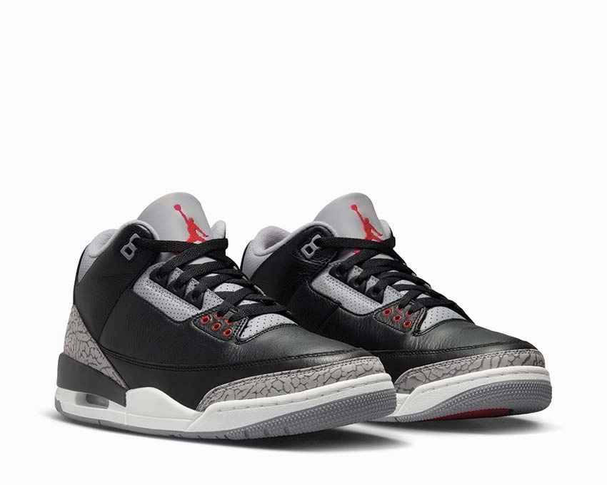 Easy To Carry Air Jordan 3 Retro "Black Cement" Eco-Friendly