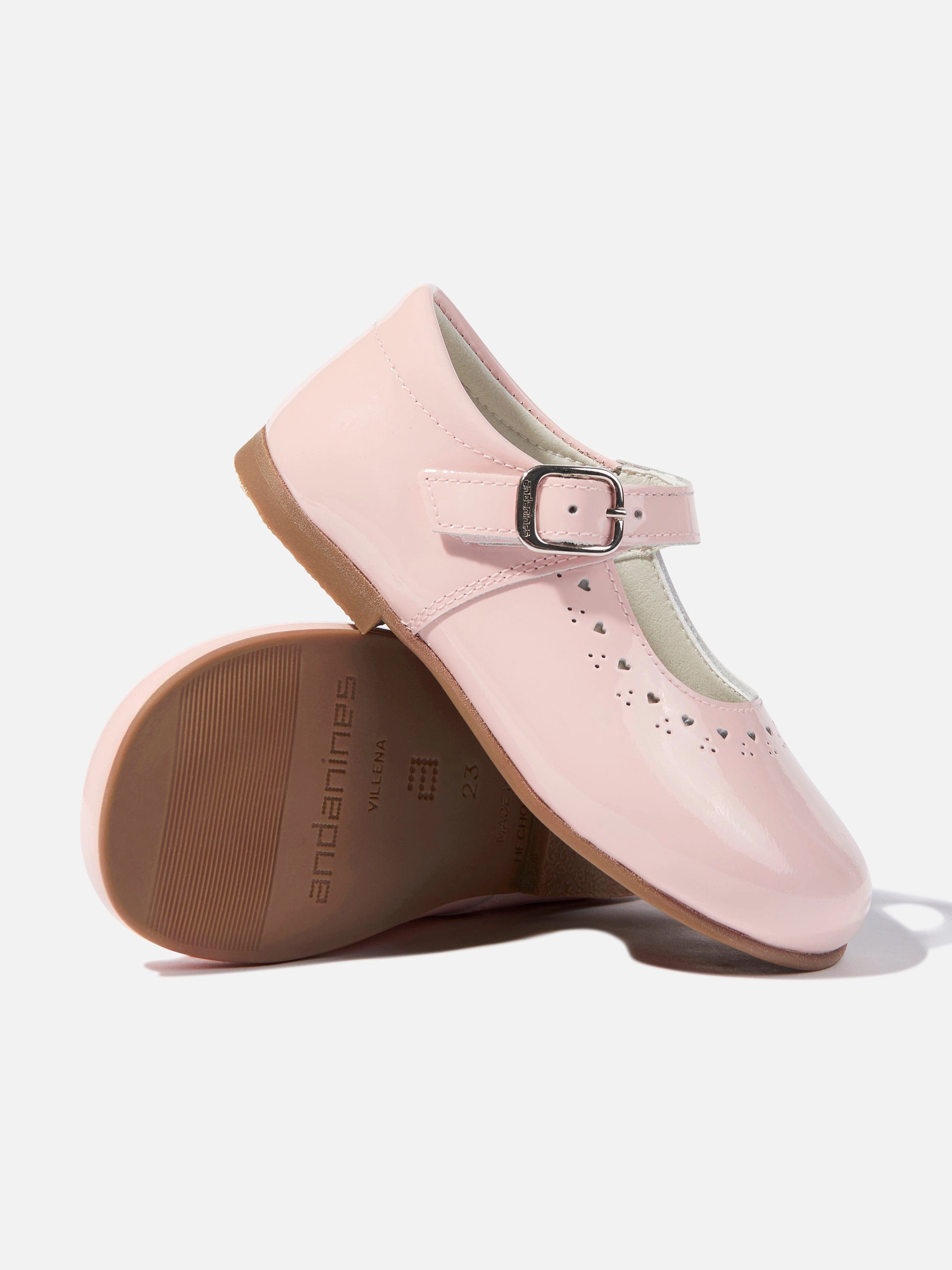 Gym Tote Bag With Shoe Compartment Andanines Girls Mary Jane Shoes in Pink