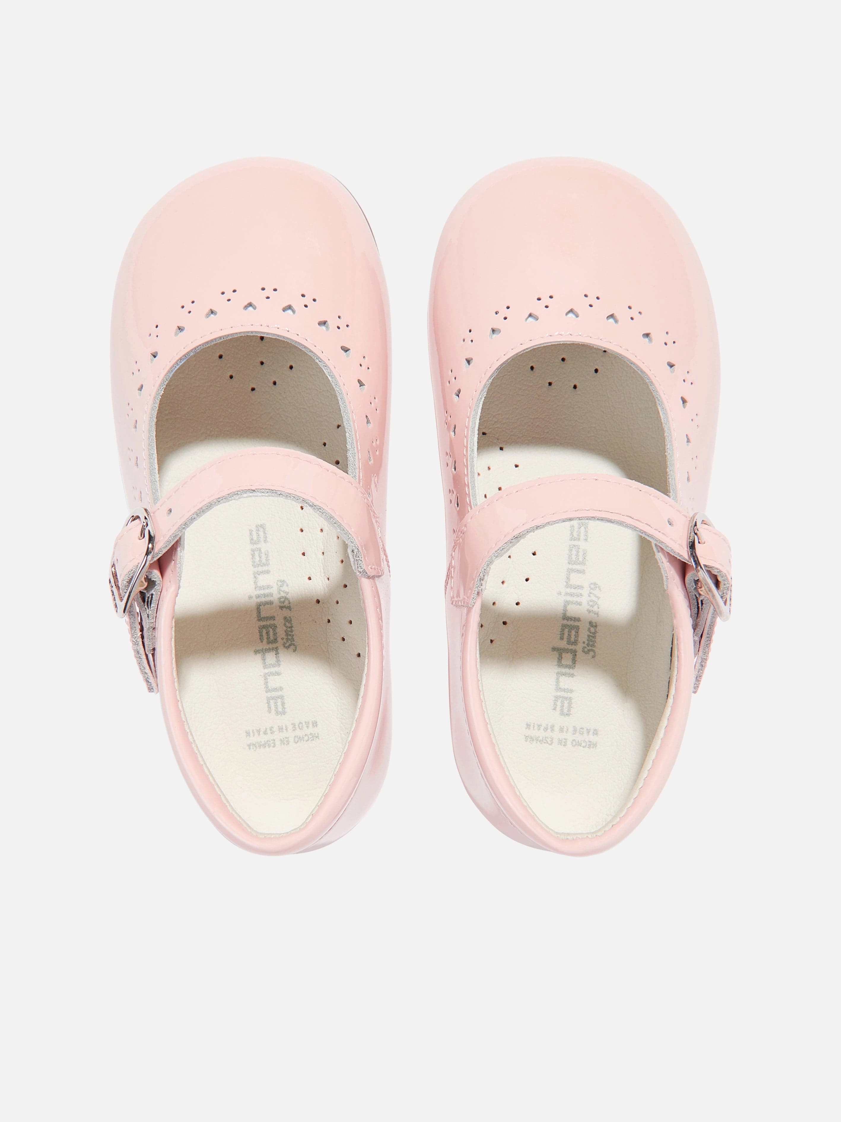 Andanines Girls Mary Jane Shoes in Pink Functional, Elevate Every Day