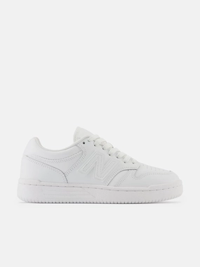 Versatile Functionality Experience Upgrade New Balance Boys 480 Trainers in White Boxing Day sale Buy Smart
