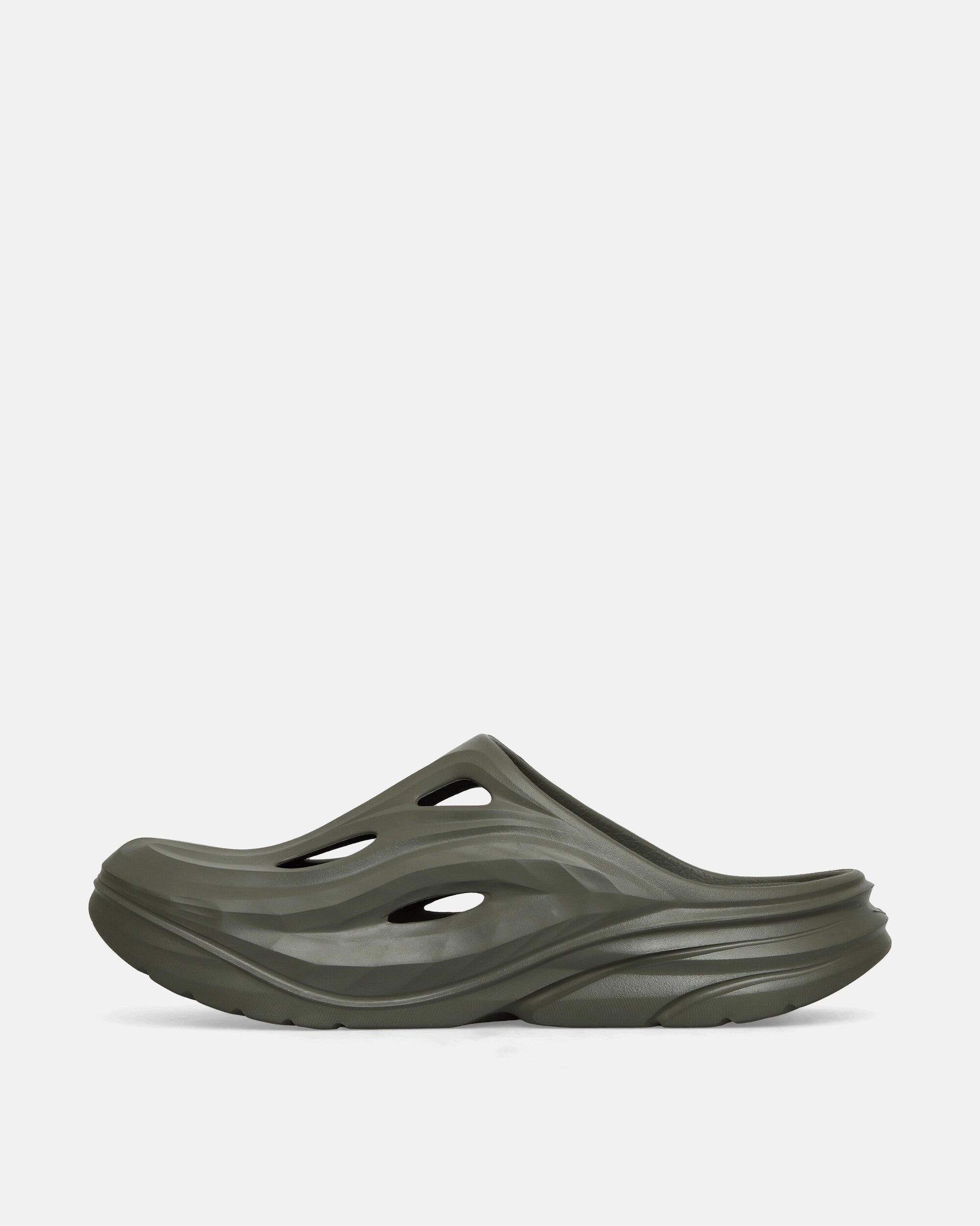 Retro Ora Mules Slate