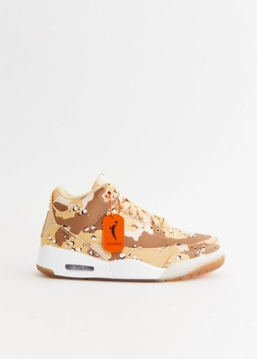 Click To Buy Extended Lifespan Women's Air Jordan 3 Retro 'Georgia Peach' Sneakers Imported Authentic Pack It And Go