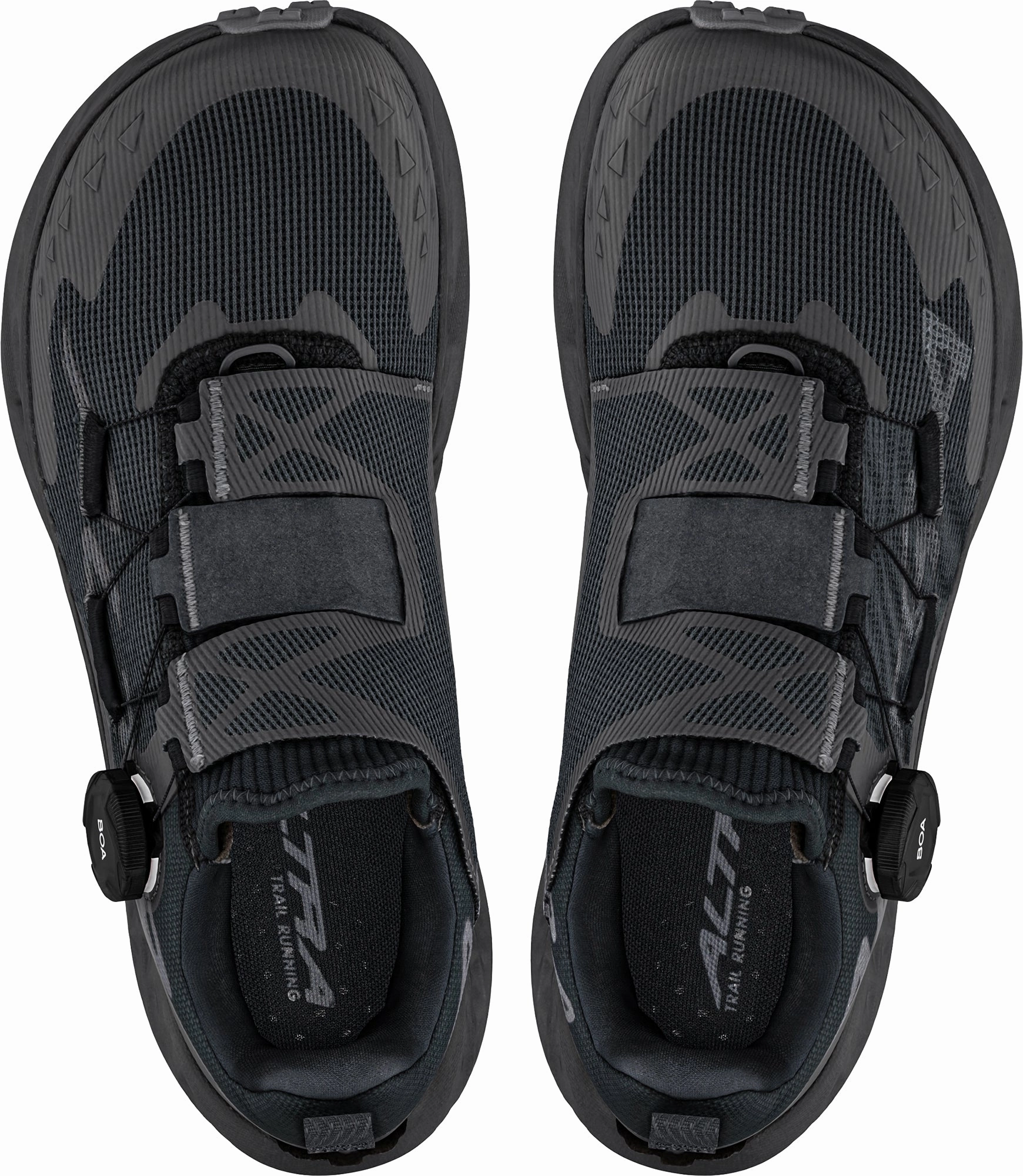 Altra Timp 5 BOA Mens Trail Running Shoes - Black Front Flap