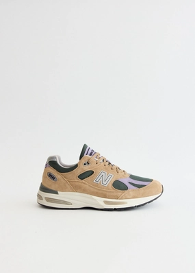 Built For The Wild Fan Favorite MADE in UK 991v2 'Cement' Sneakers Professional assembly special