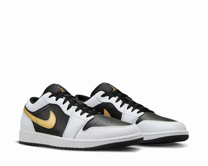 Air Jordan 1 Low "Metallic Gold" Exterior Pocket, Unmatched Performance