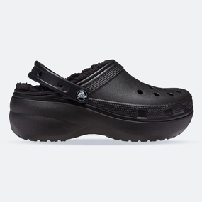 Featured Advantage Women's Crocs 207938 Classic Platform Lined Clog Sandals Stress-Free Casual, Tailored Fit
