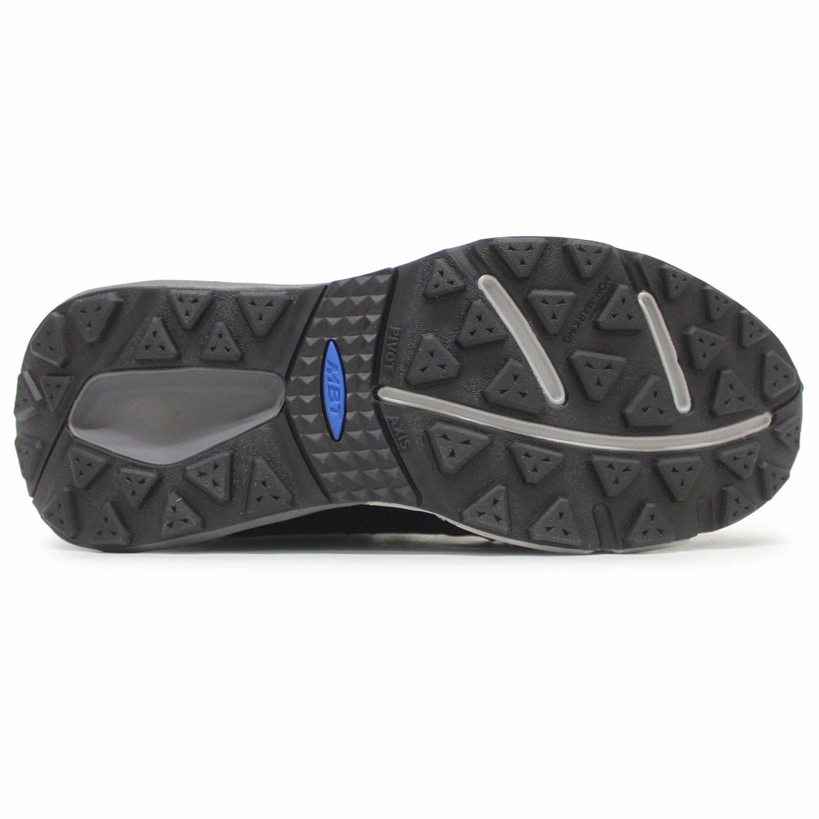 MBT Navada X Sym Textile Synthetic Women's High Top Navy Trainers Classic Aesthetic, Polished Details, Adjustable Strap