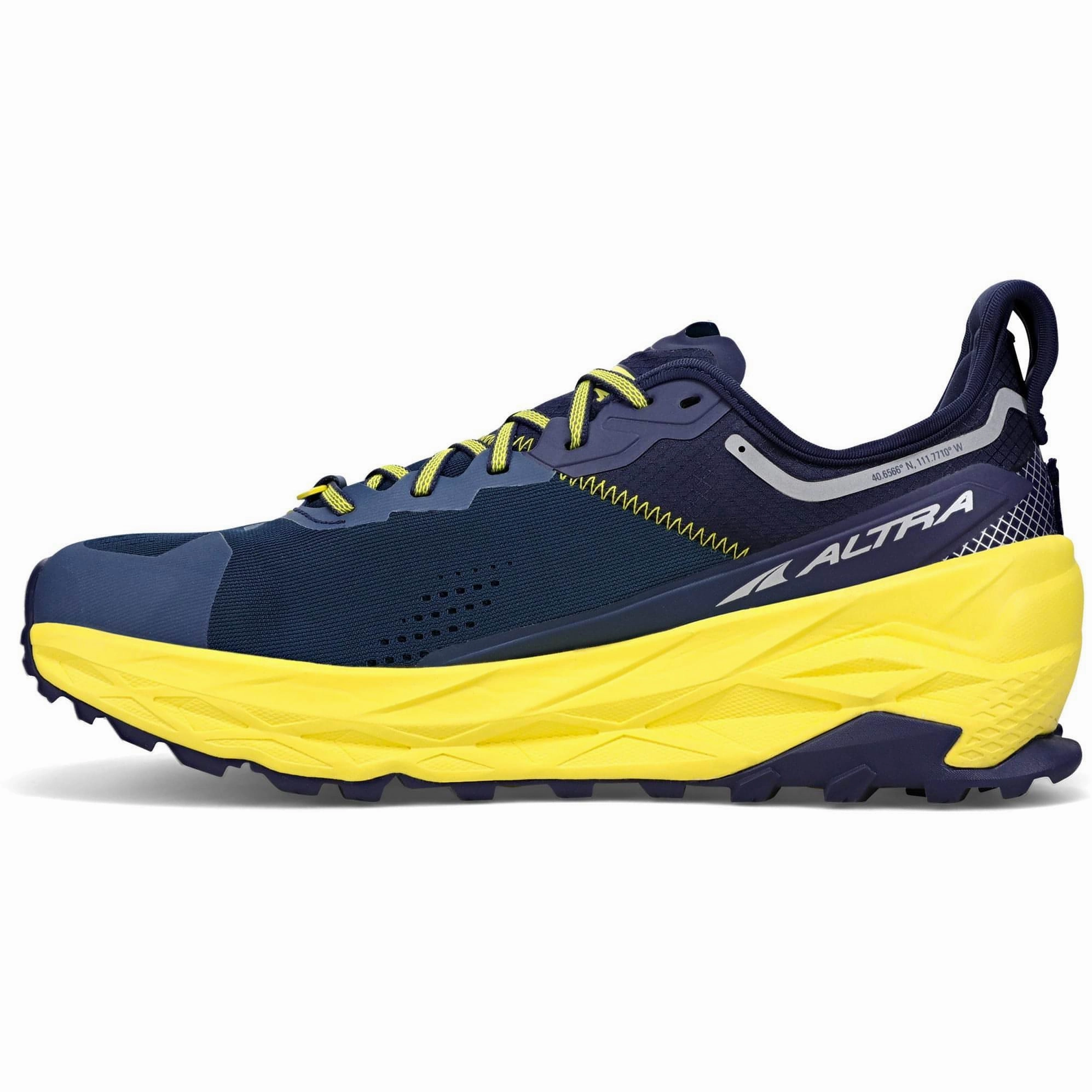 Altra Olympus 5 Mens Trail Running Shoes - Navy Unmatched Performance, Next-Level Comfort, Adaptable For Any Setting