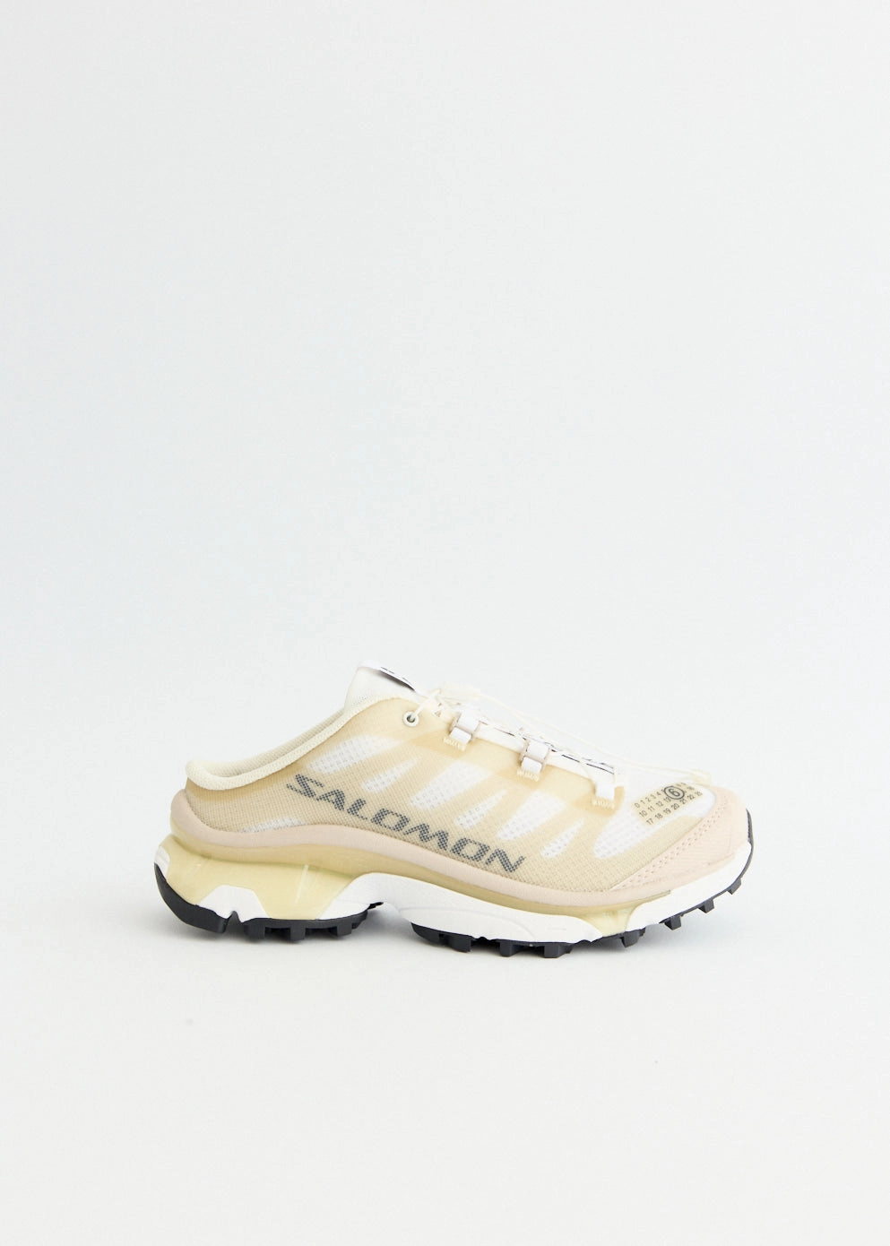 Faux Leather, Beige Shoulder Bag With Buckle, Get Yours Featured Product x Salomon XT-4 Mules Personalized Artwork