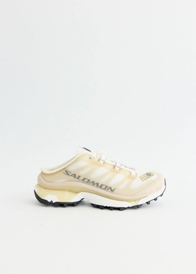 Faux Leather, Beige Shoulder Bag With Buckle, Get Yours Featured Product x Salomon XT-4 Mules Personalized Artwork