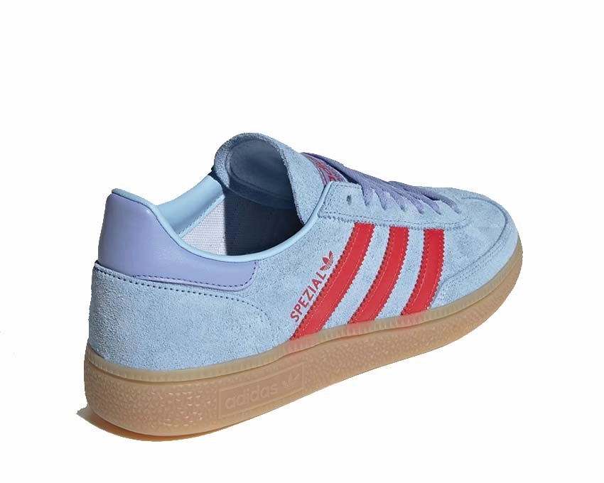 Adidas Handball Spezial "Glow Blue" Exterior Pocket, Quick Access Pocket, Weather-Resistant