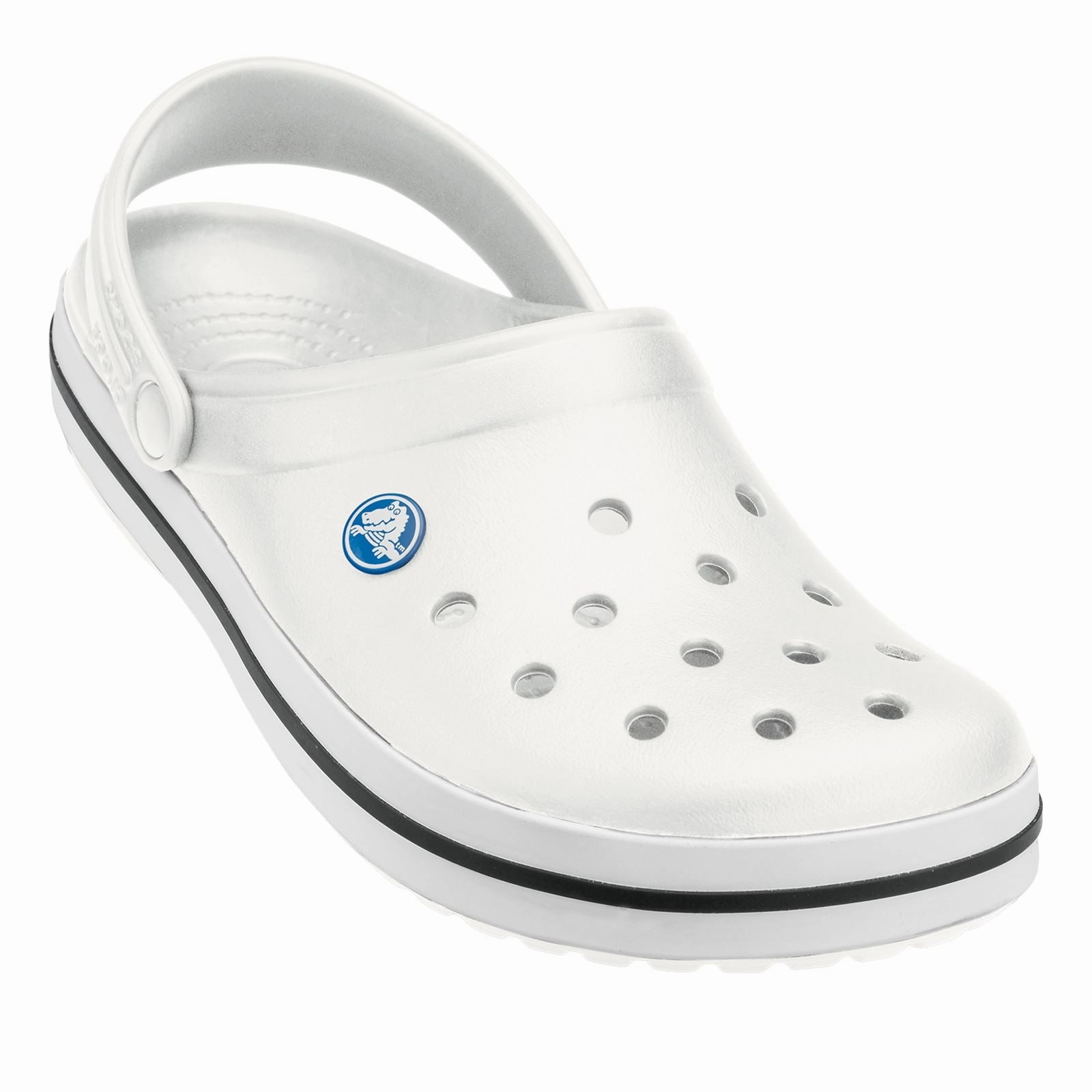 Felt, Straw, Quick Access Pocket Unisex Crocs 11016 Crocband Clog Sandals