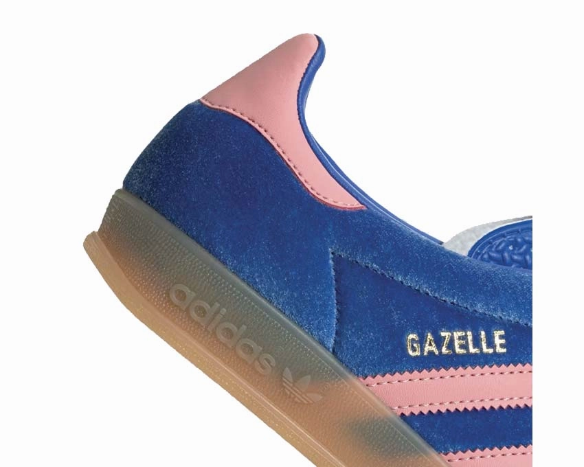 Grab It Fast Adidas Gazelle Indoor W "Blue Pink Spark" Expandable