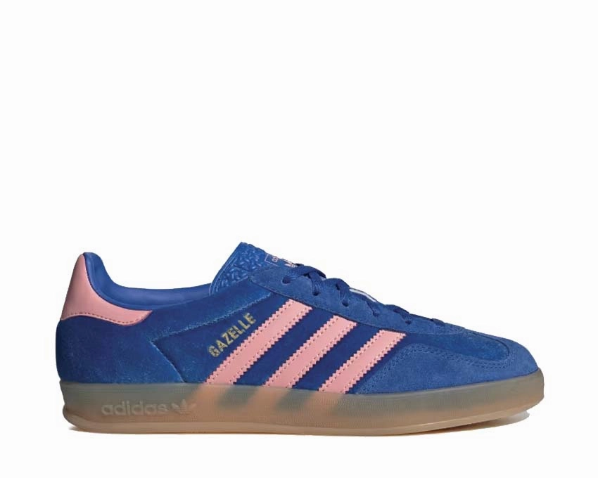 Final Stock Adidas Gazelle Indoor W "Blue Pink Spark" Genuine Source On-The-Go Friendly, Luxury Feel, Looks That Wow