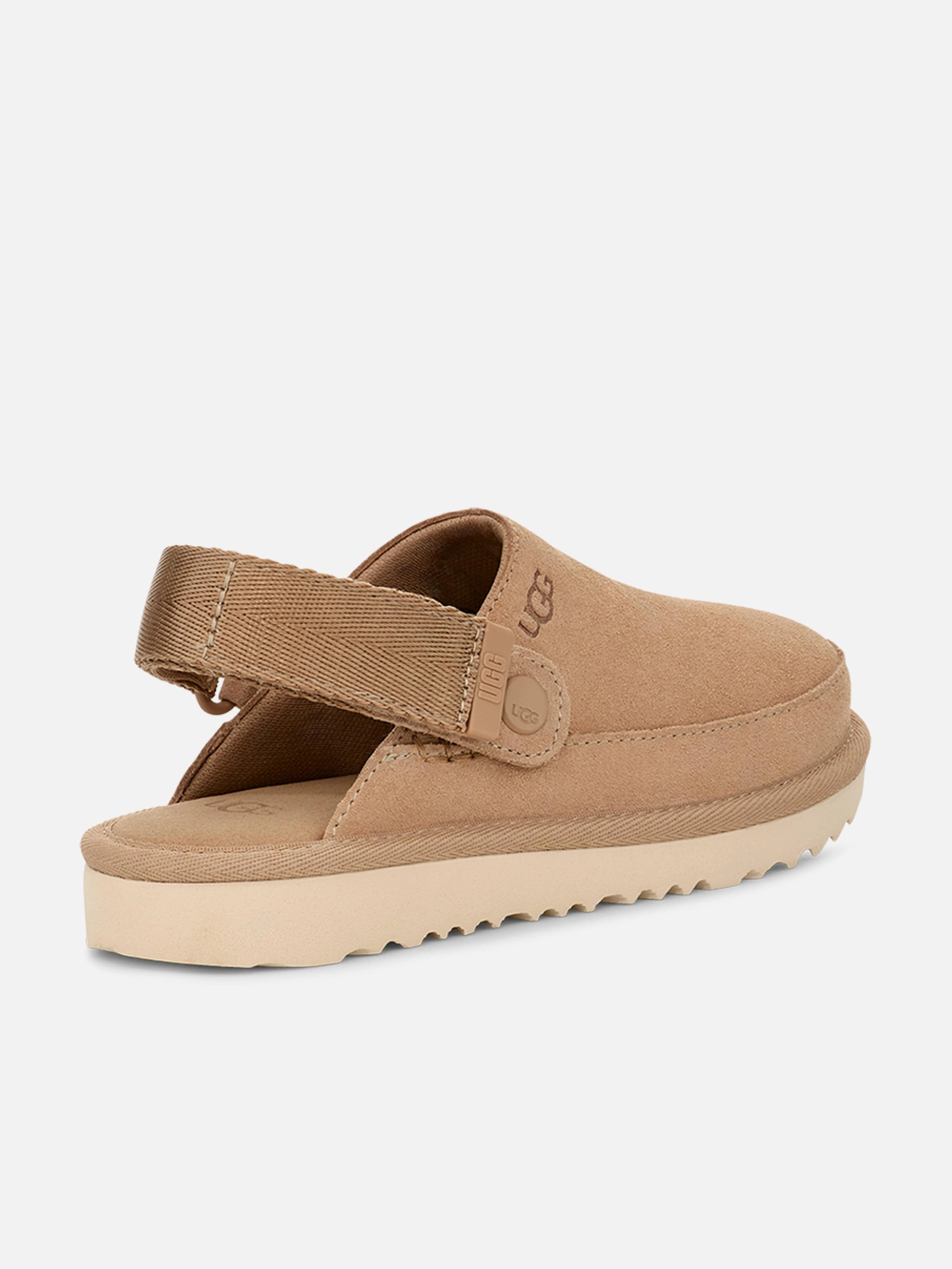 Exclusive Drop UGG Girls Goldenstar Clogs in Beige