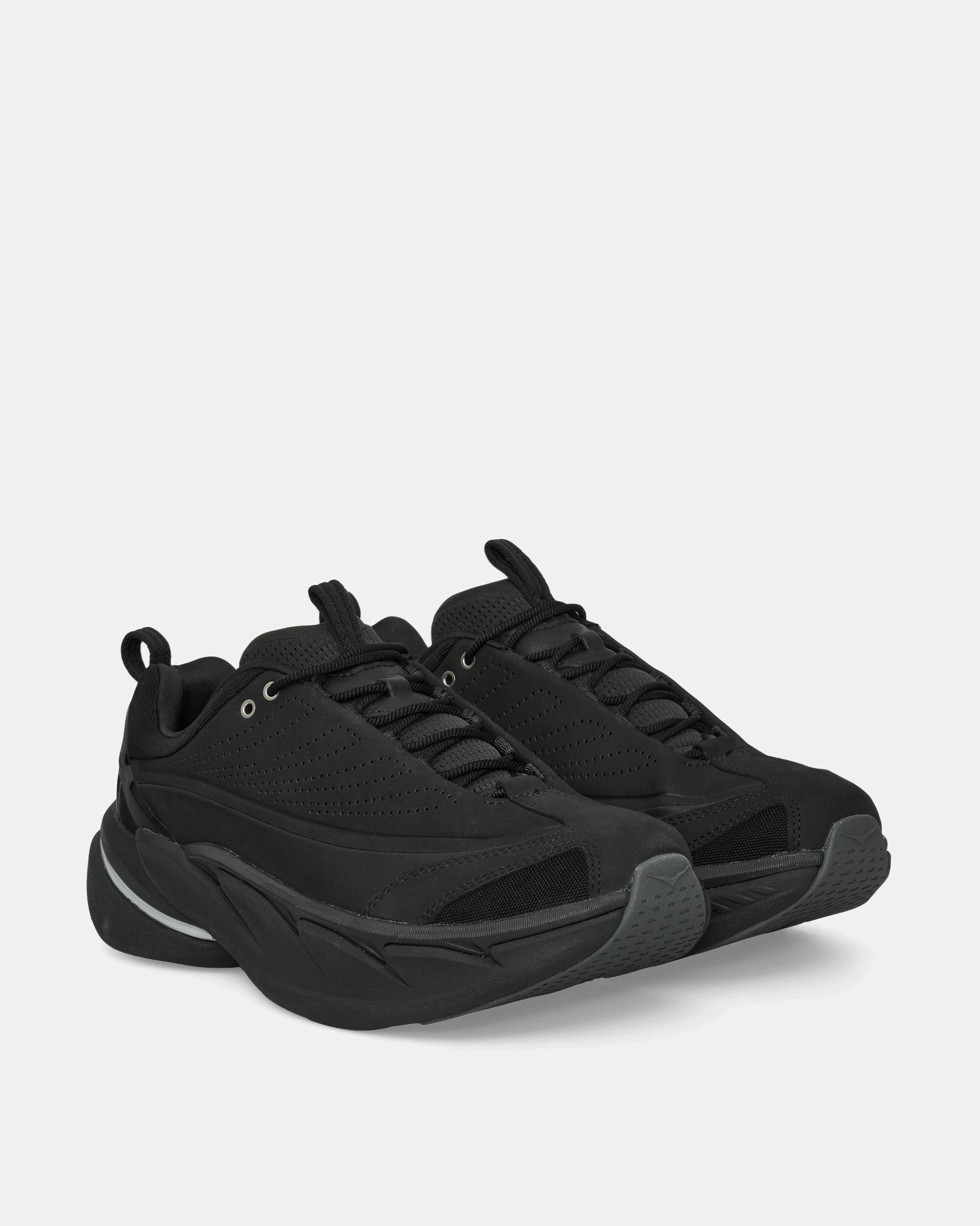 Elevon X Sneakers Black / Carbon Black Faux Leather