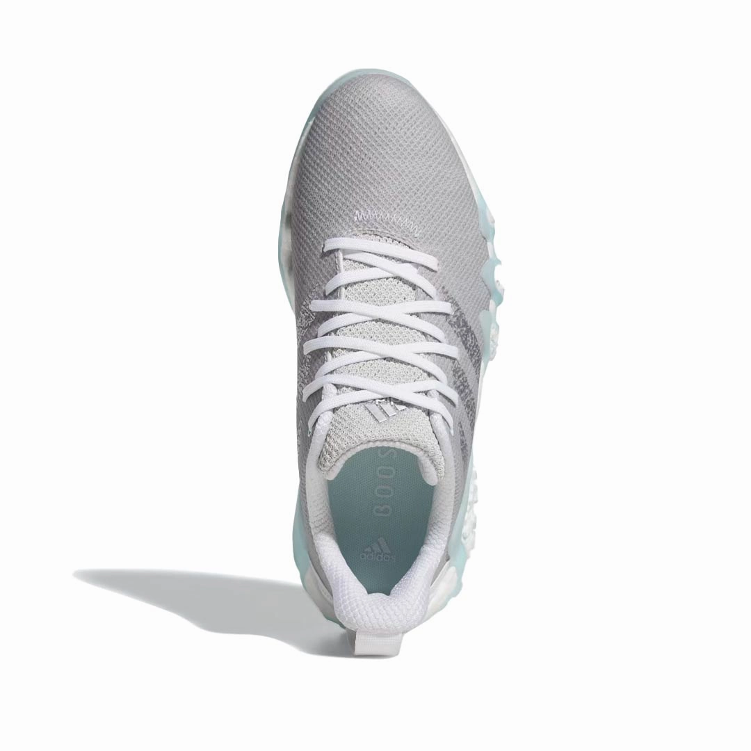 adidas - Women's Codechaos 22 Spikeless Golf Shoes (GX2614) Secure Pocket, Suede
