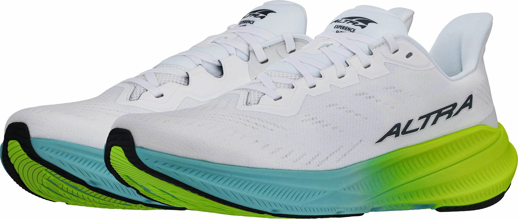Designed For Movement, Branded Crossbody Bag For Travel, Oversized Altra Experience Flow 2 Mens Running Shoes - White