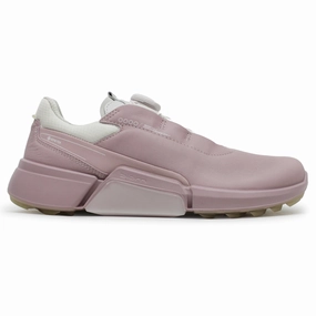 Claim Your Style Flexible offer Ecco Golf Biom H4 108613 Leather Women's Comfort Violet Ice Delicacy Shadow White Trainers Durable Make Quick Access Pocket
