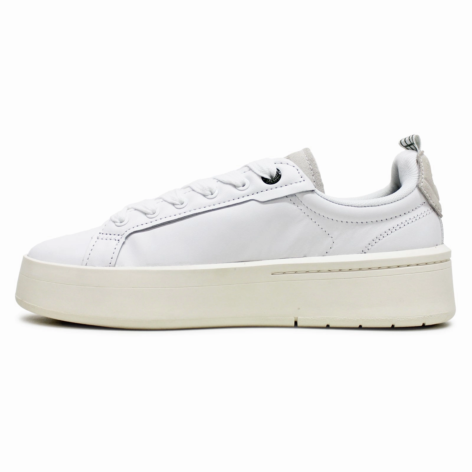 Zipper Closure Lacoste Carnaby Platform Leather Women's Comfort White Off White Trainers Vibrant Colors