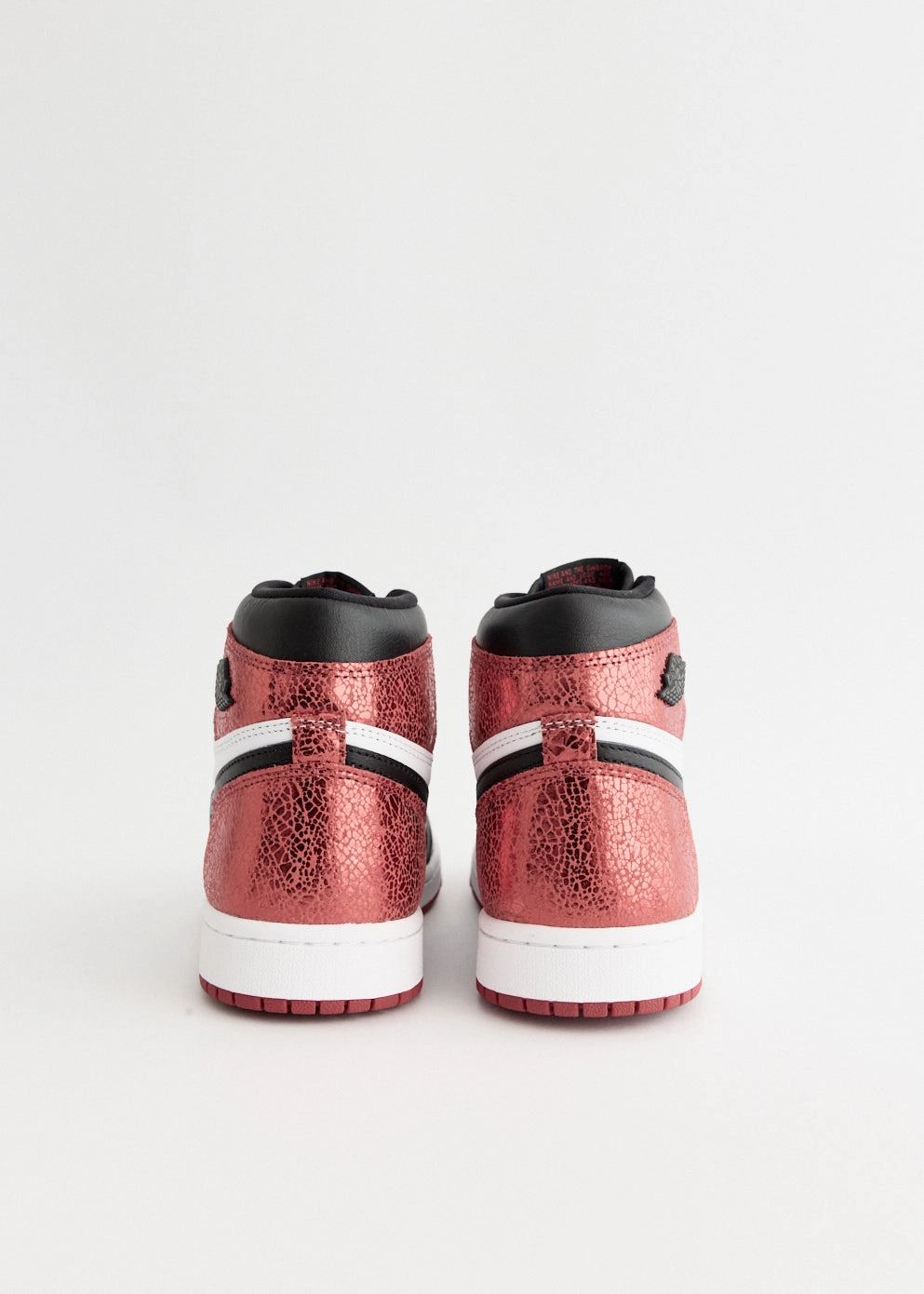 Women's Air Jordan 1 Retro High OG 'Ruby' Sneakers Green Travel Backpack