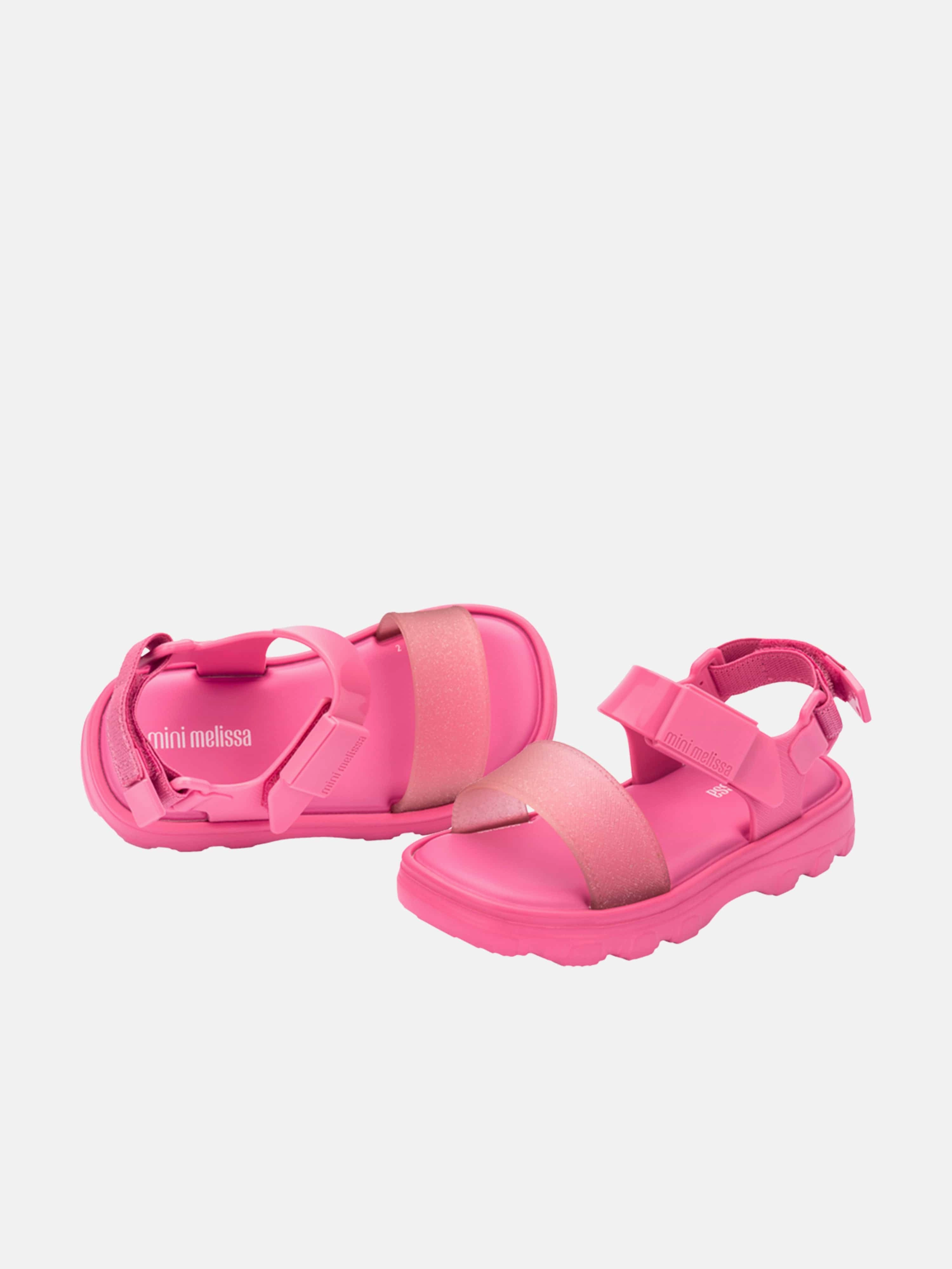 Nylon Girls Kick Off Sandals in Pink