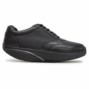 Sleek & Modern Free upgrade MBT Nafasi 5 Nappa Leather Women's Comfort Black Black Trainers User-Treasured Pick Everyday Luxury