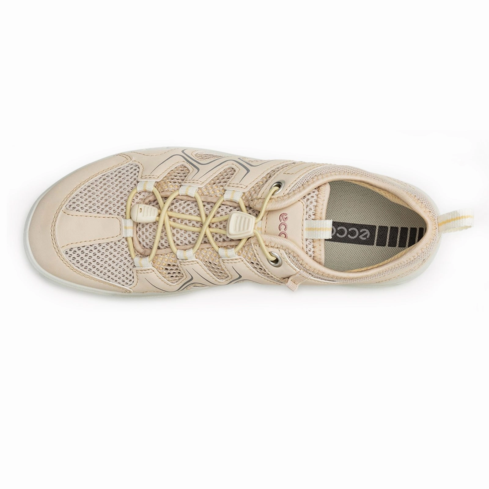 Space-Saving Ecco Terracruise LT 825773 Textile Synthetic Women's Slip On Limestone Limestone Trainers Style Delivered