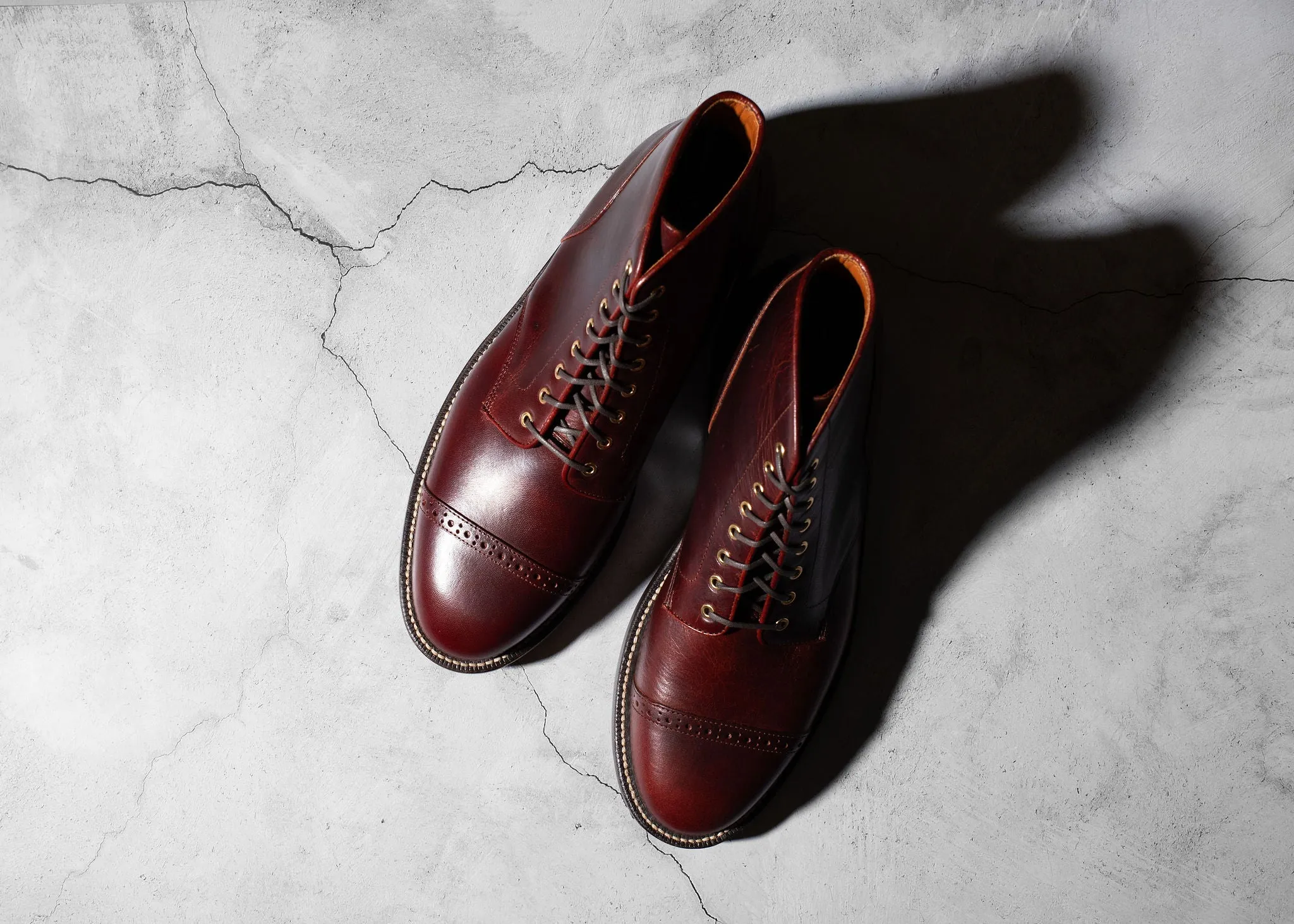 Garrison Boot Red Waxed Deer