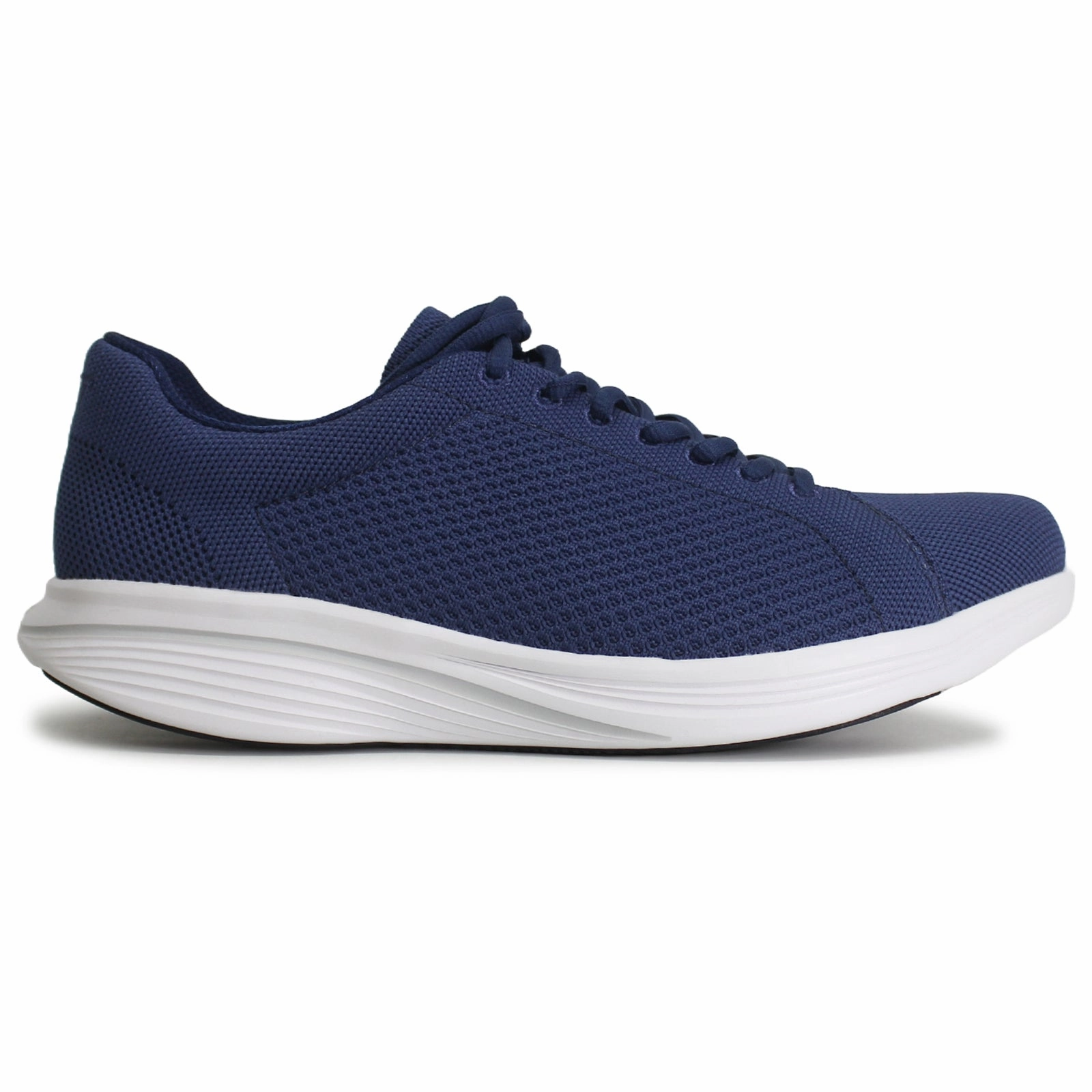 Geometric pattern deal MBT Sora Textile Women's Comfort Indigo Blue Trainers Rainy day special Fast Selling Item, Save More Today