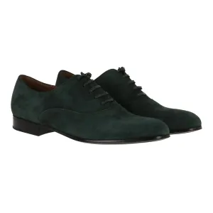 Gianvito Rossi Mens Forest Green Dress Shoe